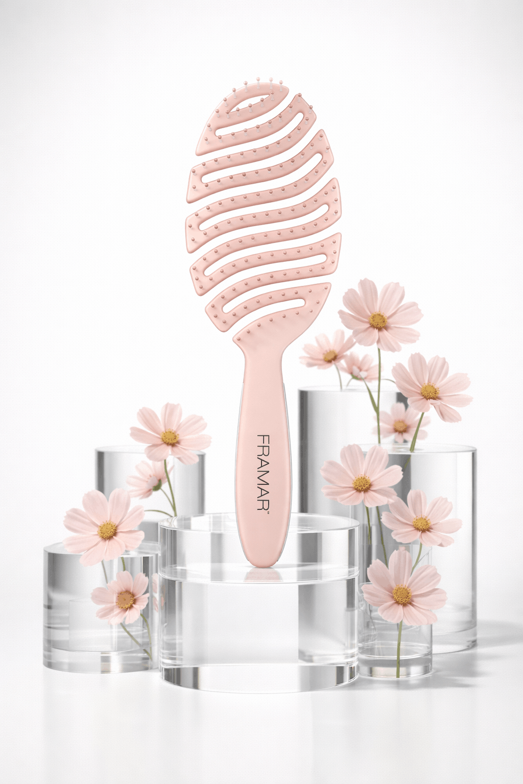 Framar Flex Brush Champagne flexibilní kartáč na vlasy