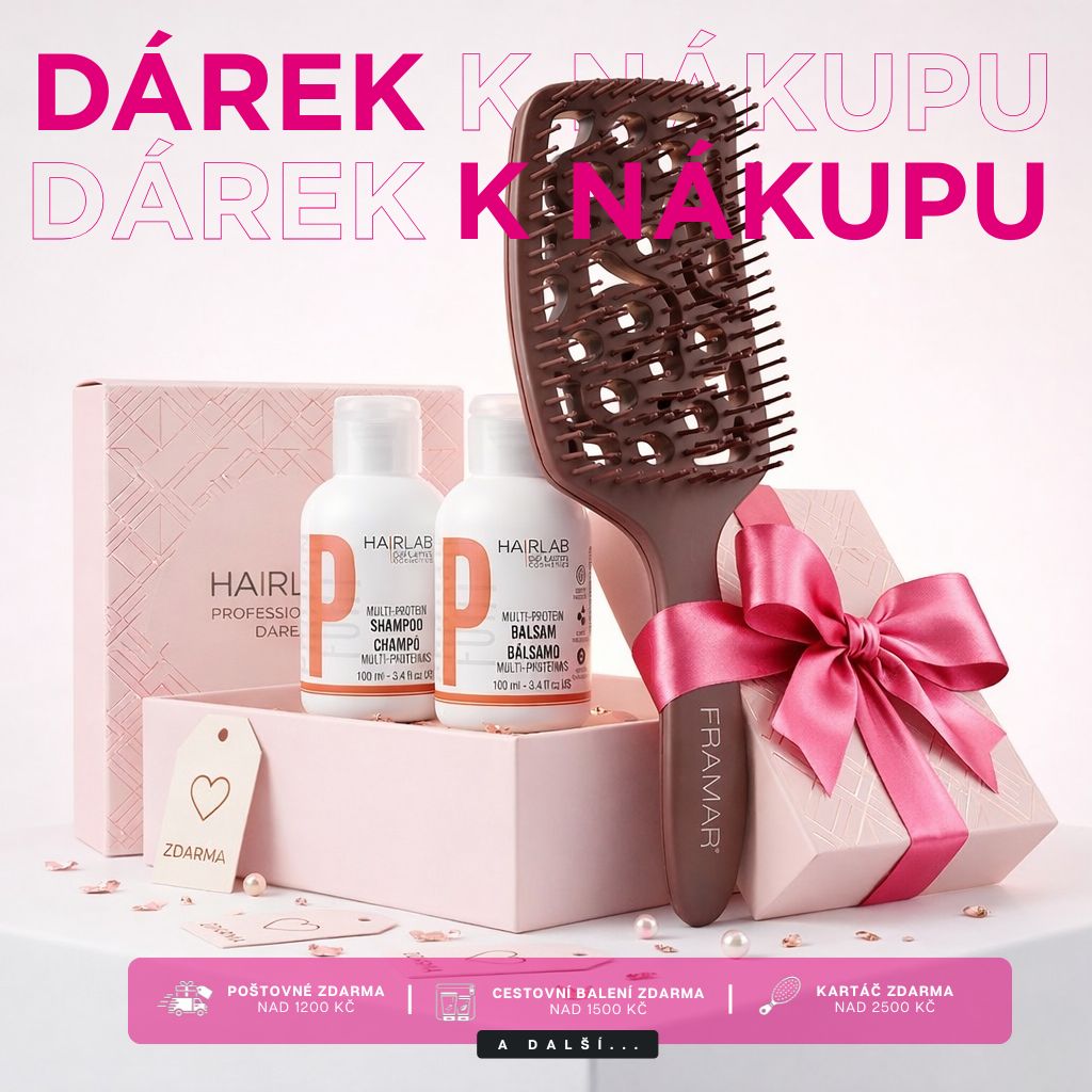 Dárek k nákupu profesionální vlasové kosmetiky na INHAIR.cz
