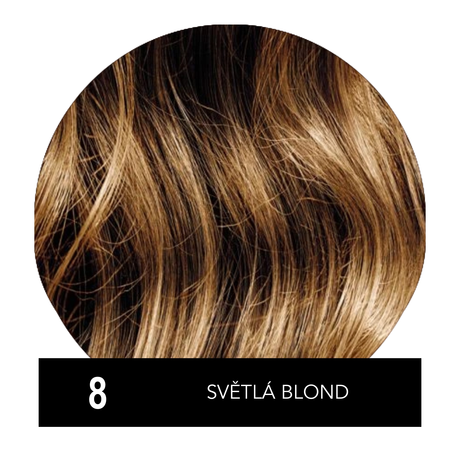 Hely Color permanentní barva na vlasy - světlá blond (8/8N) 60 ml