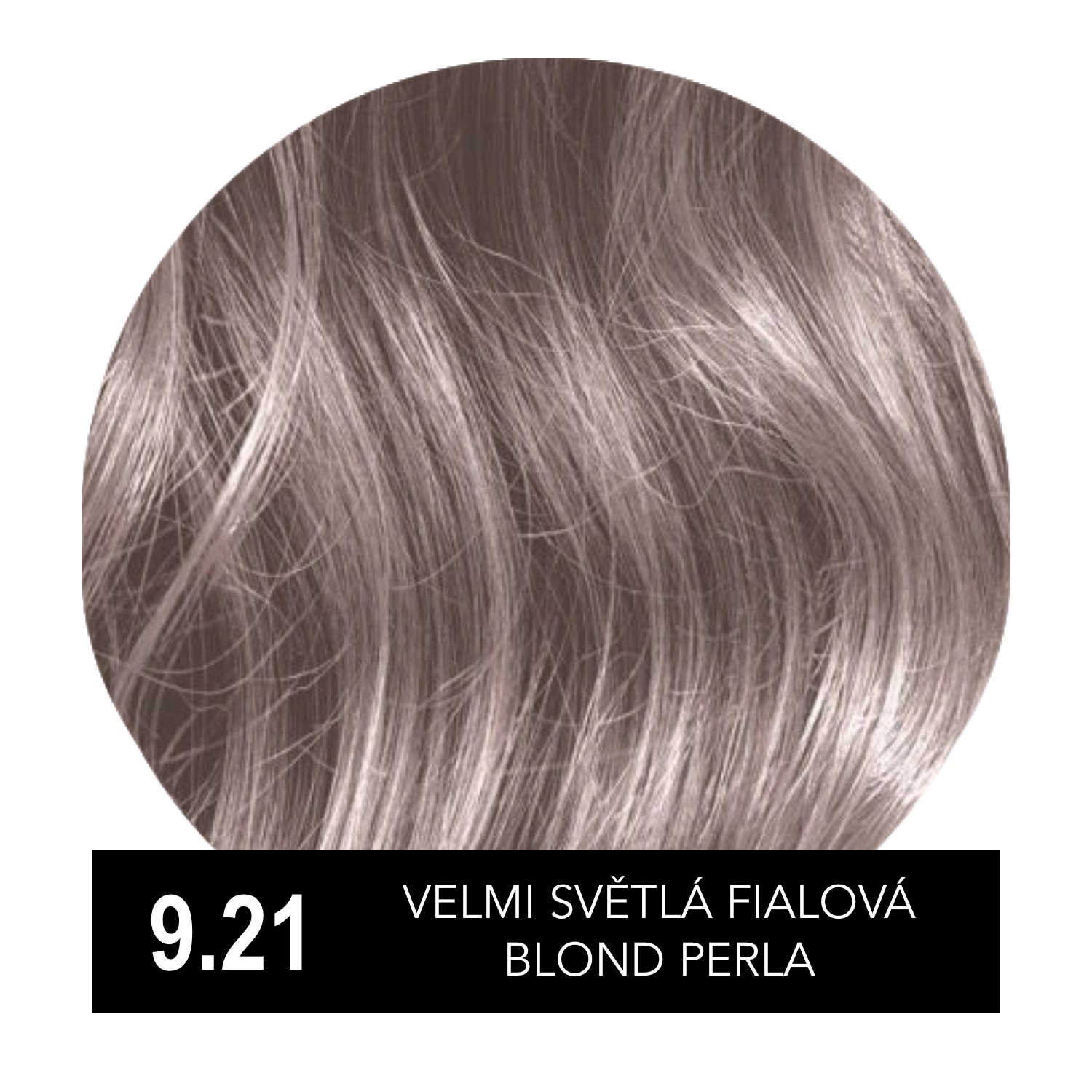Hely Color permanentní barva na vlasy - velmi světlá blond fialová perla (9.21/9PA) 60 ml