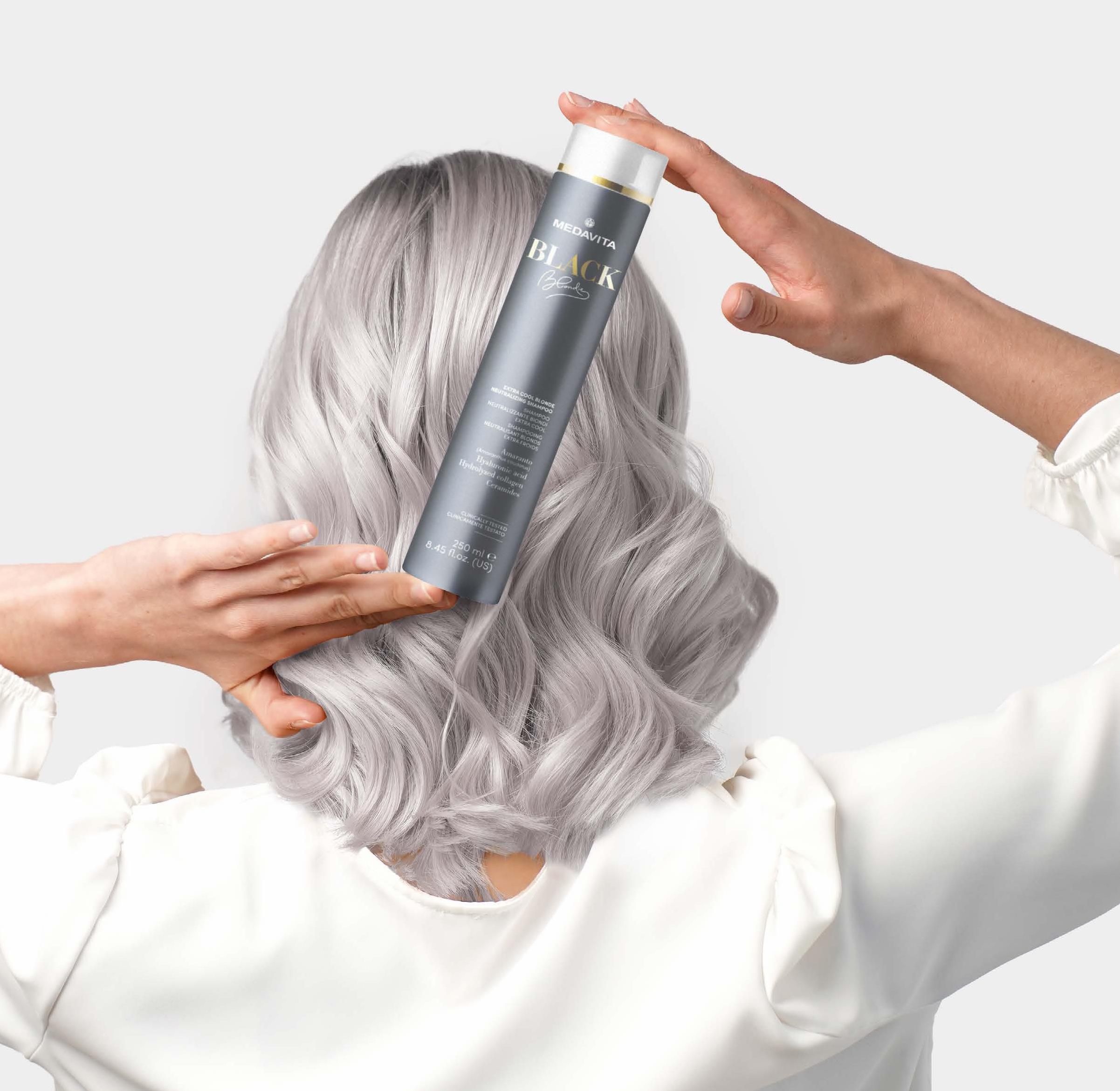 Medavita Blondie Black pro extra studenou blond