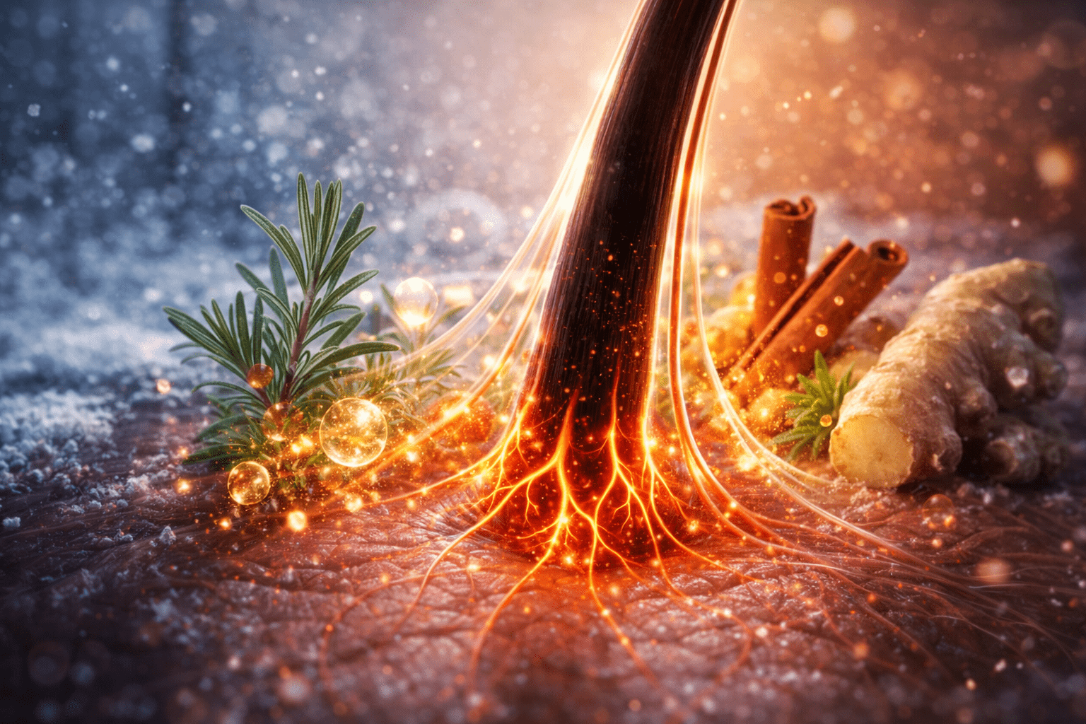 Zimní vypadávání vlasů