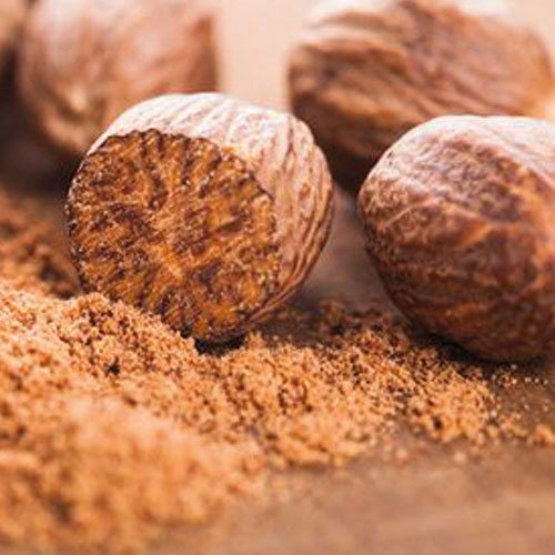 Muškátový oříšek (myristica fragrans) | Antibakteriální, anti fungicidní, antioxidační.