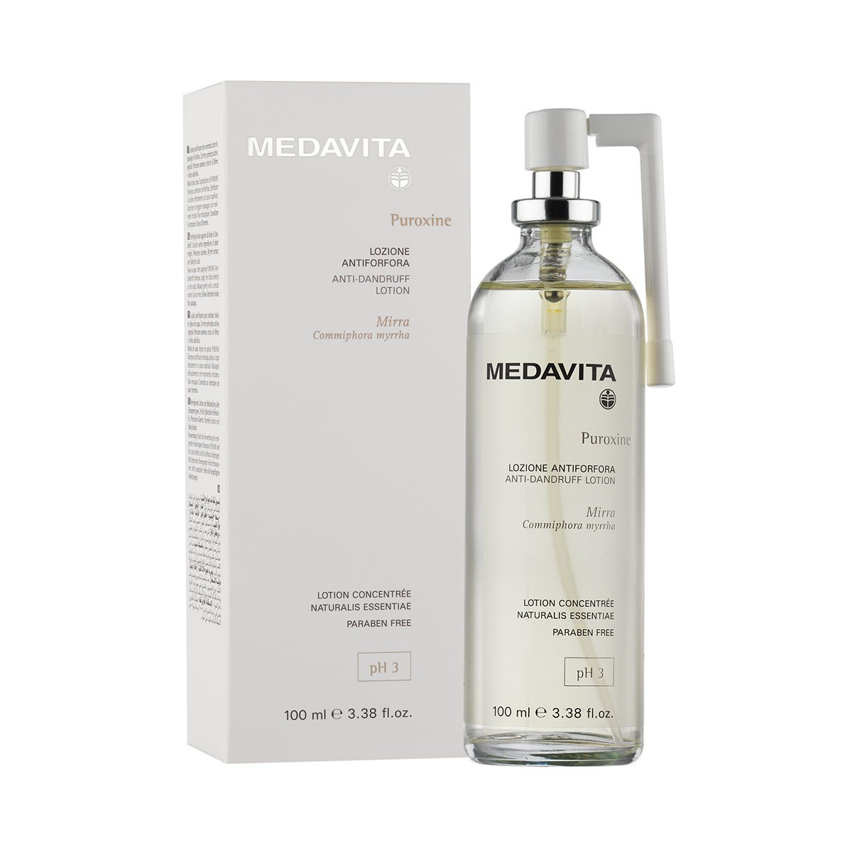 Medavita Puroxine tonikum proti všem typům lupů 100 ml