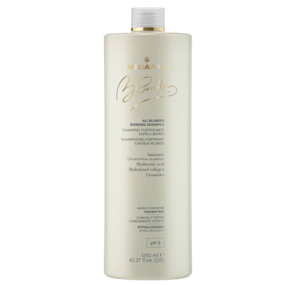 Medavita Blondie All Blondes posilující šampón pro blond vlasy 1250 ml
