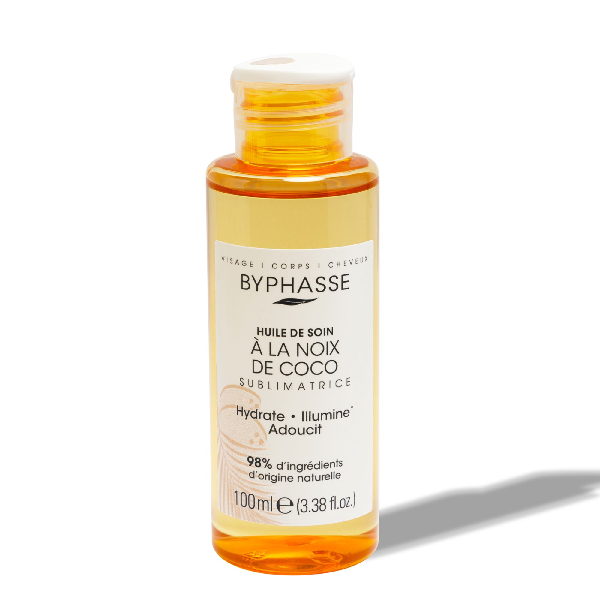 Byphasse Sublimatrice Coconut olej na vlasy, pleť a tělo 100 ml