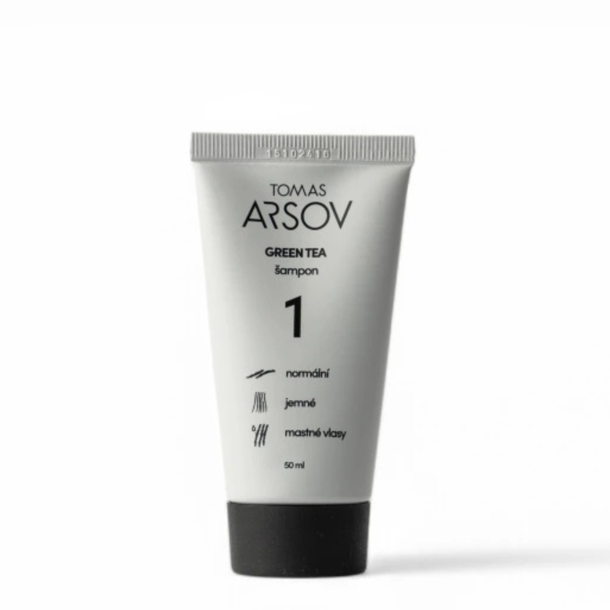 Tomas Arsov GREEN TEA šampon pro jemné a mastné vlasy 50 ml