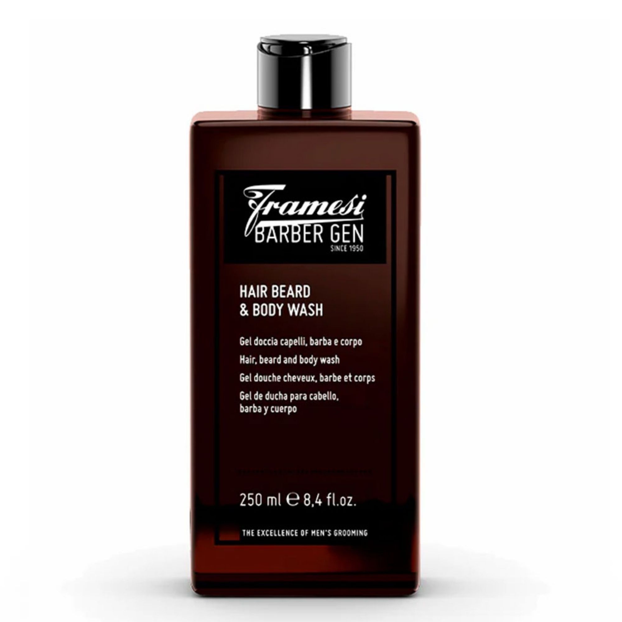 Framesi Barber GEN Hair Beard Body šampon na vlasy vousy a tělo