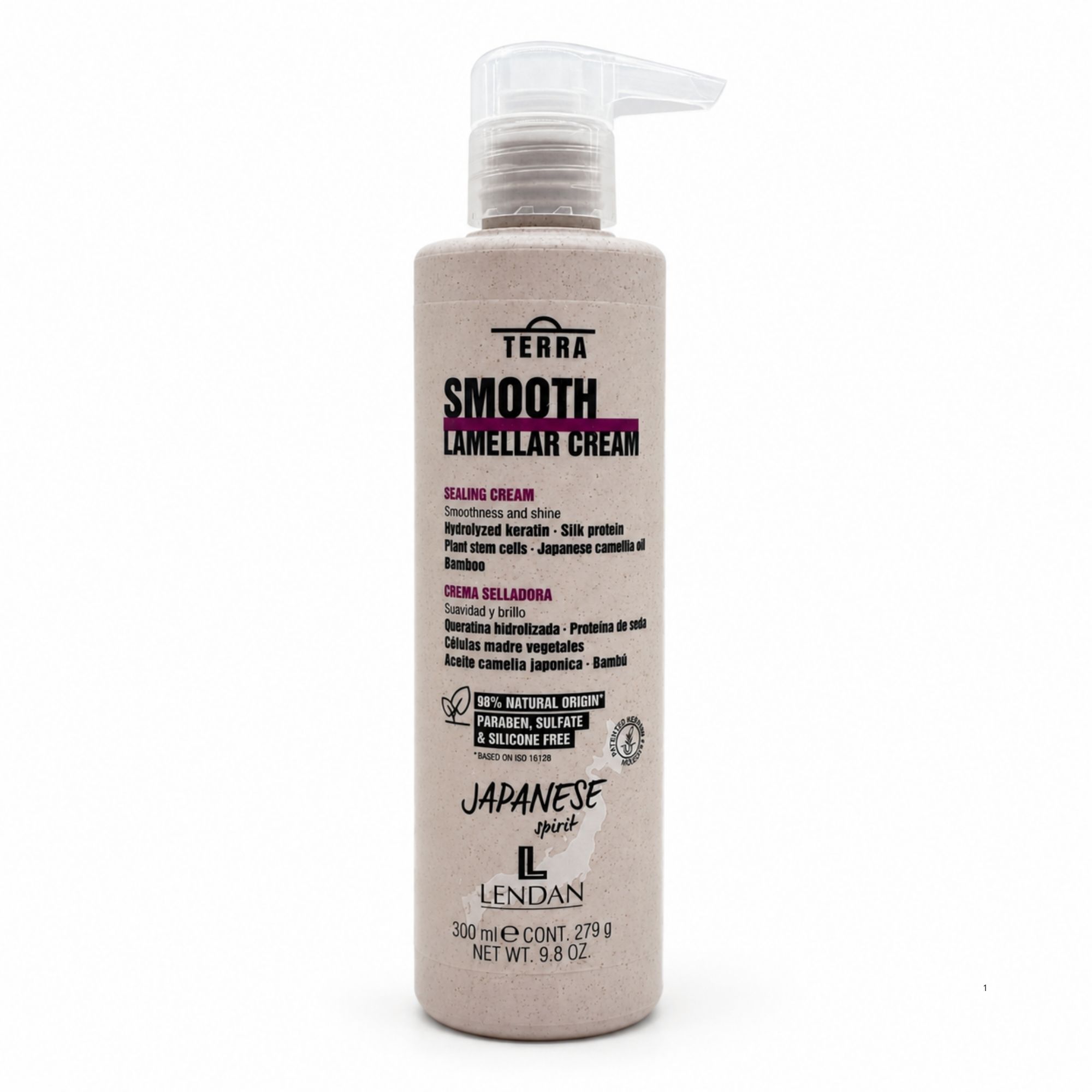 Lendan Terra Smooth uhlazující krém pro laminaci vlasů 300 ml