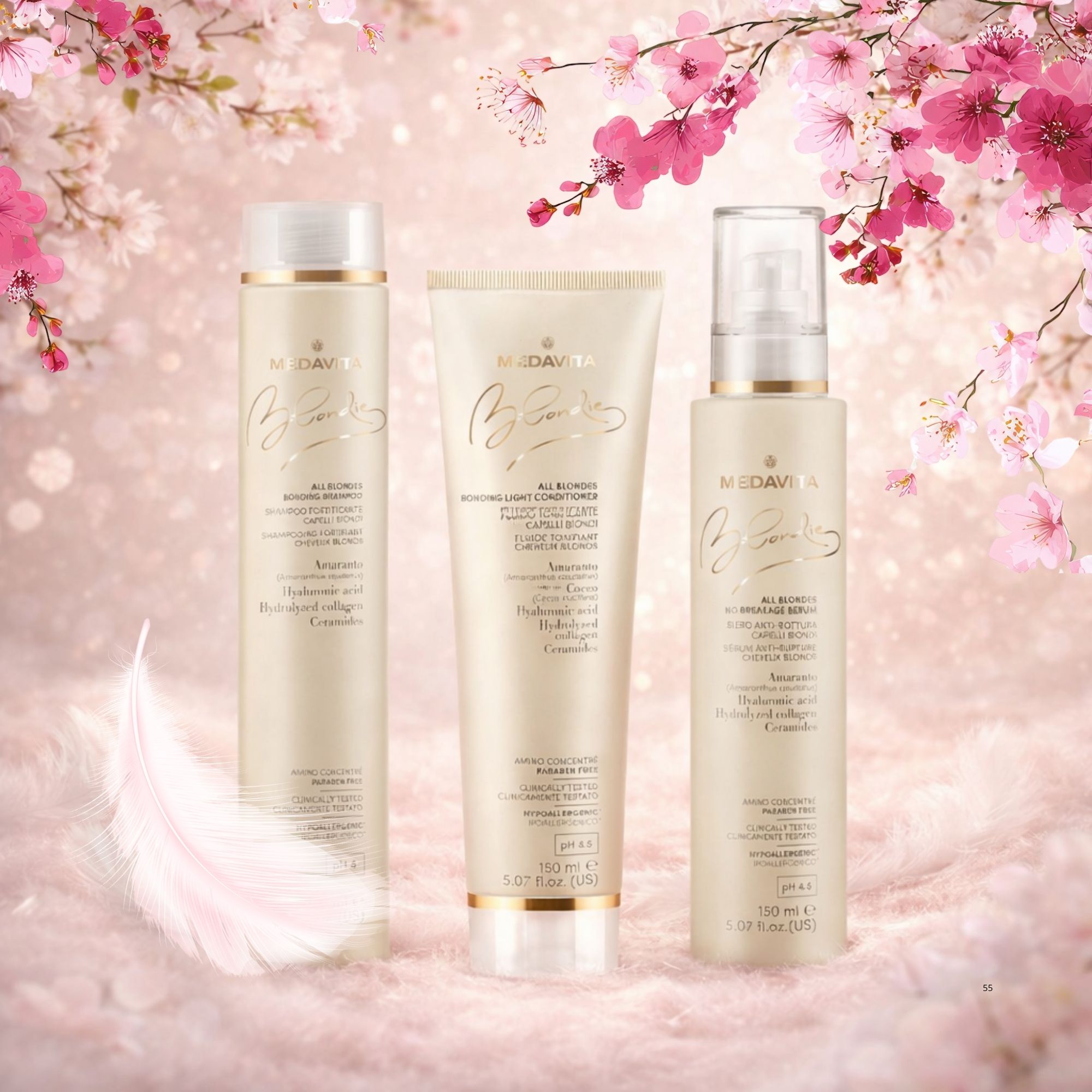 MedaVita Blondie All Blondes kosmetická sada pro posílení blond vlasů