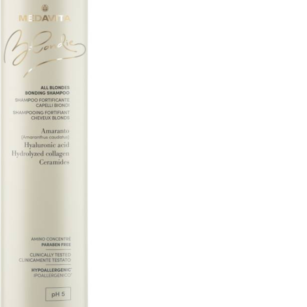 Medavita Blondie All Blondes posilující šampón pro blond vlasy 250 ml