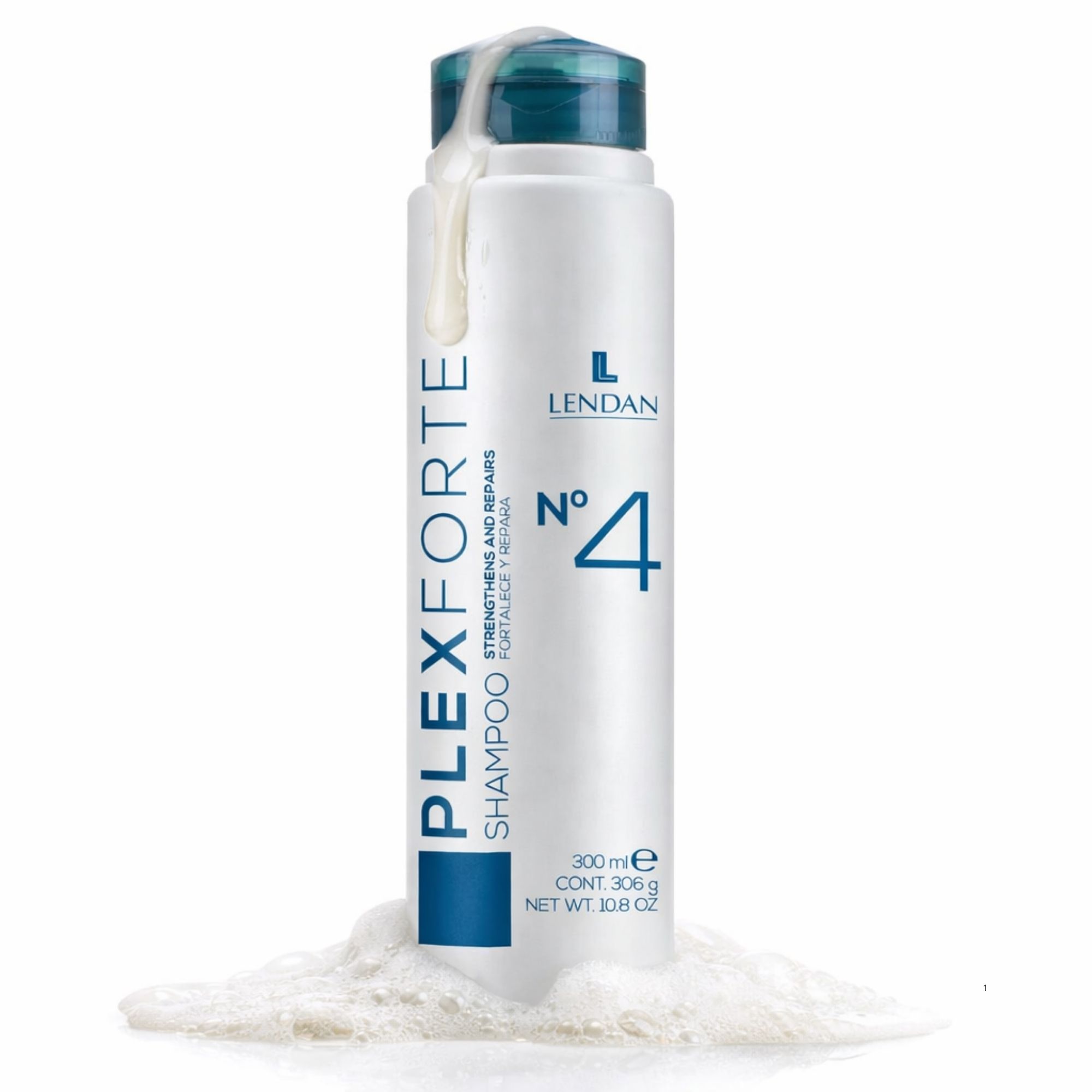 Lendan PlexForte N4 šampon pro poškozené vlasy 300 ml