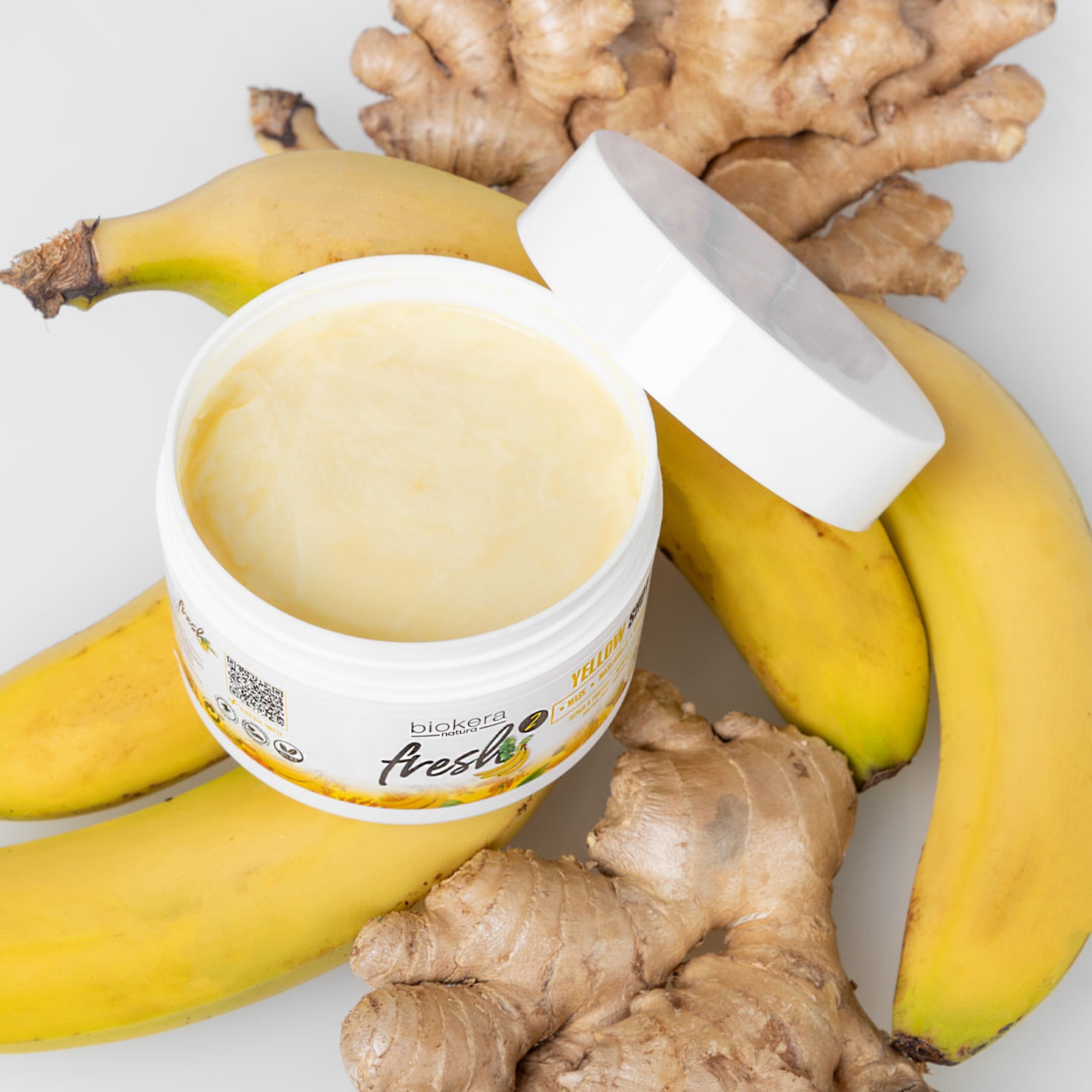 Salerm Biokera Yellow Shot maska pro poškozené vlasy  250 ml