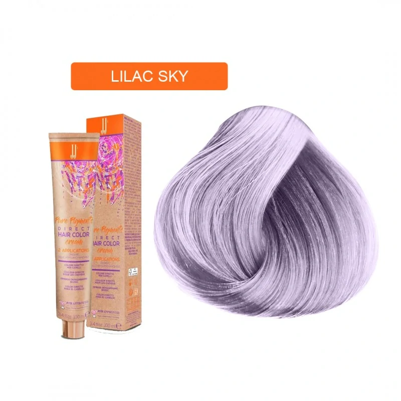 JJ's Direct Lilac Sky barva na vlasy levandulová 100 ml