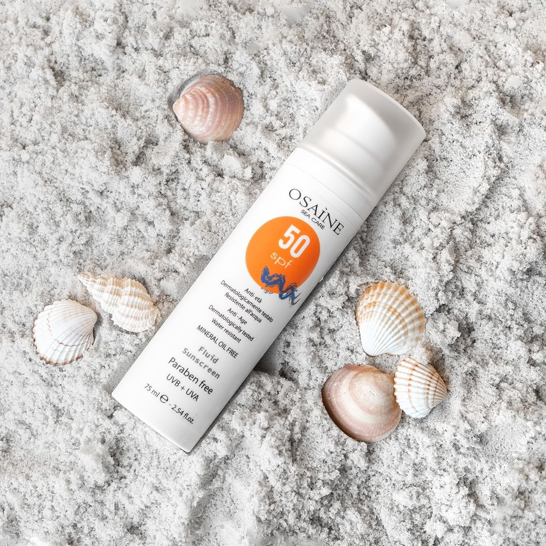 Osaine Sunscreen solární fluid s SPF 50 pro citlivou pleť 50 ml