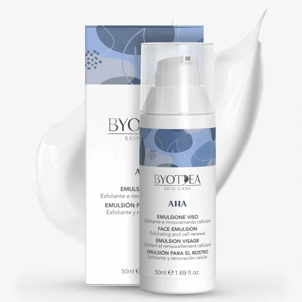 Byotea AHA exfoliační obnovující pleťová emulze 50 ml