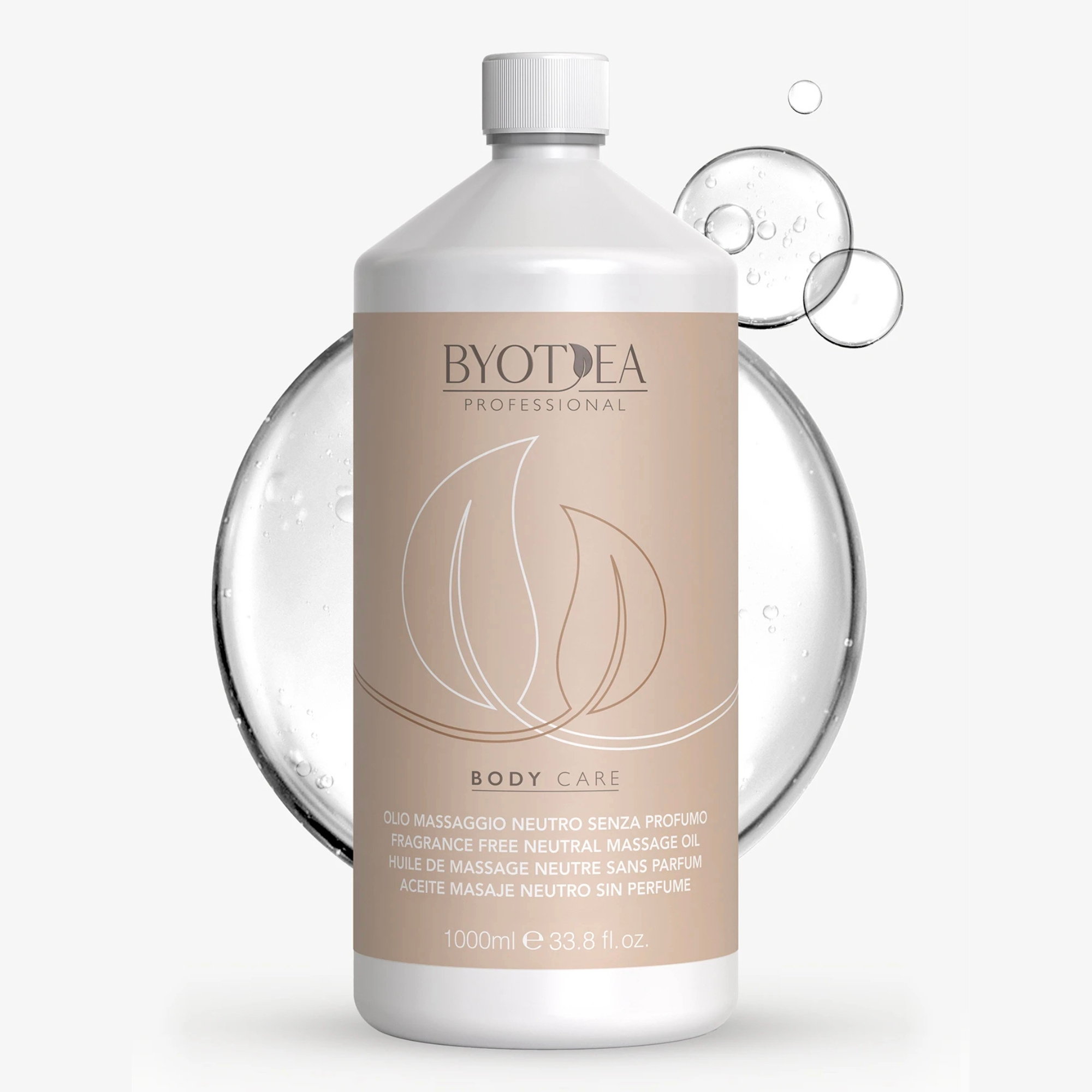 Byotea Body Professional Neutro masážní olej bez parfemace 1000 ml