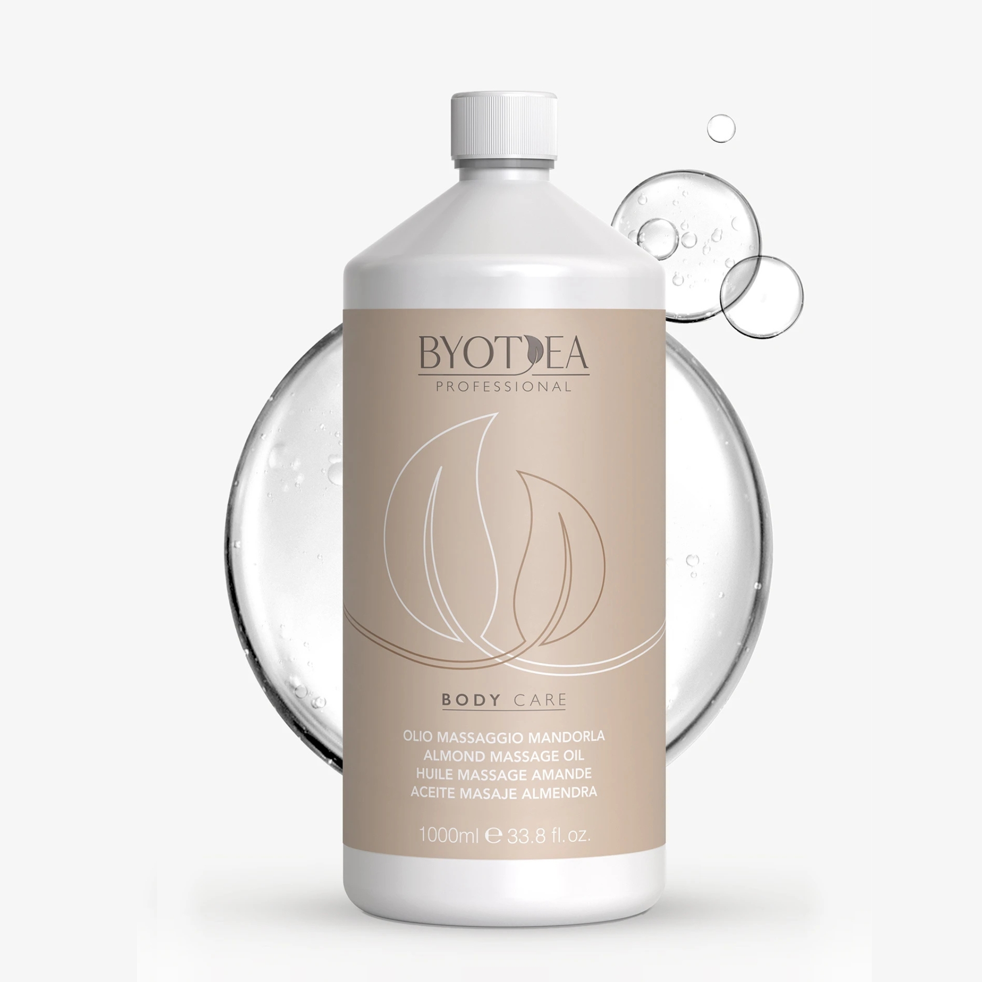 Byotea Body Professional Almond masážní olej mandlový 1000 ml