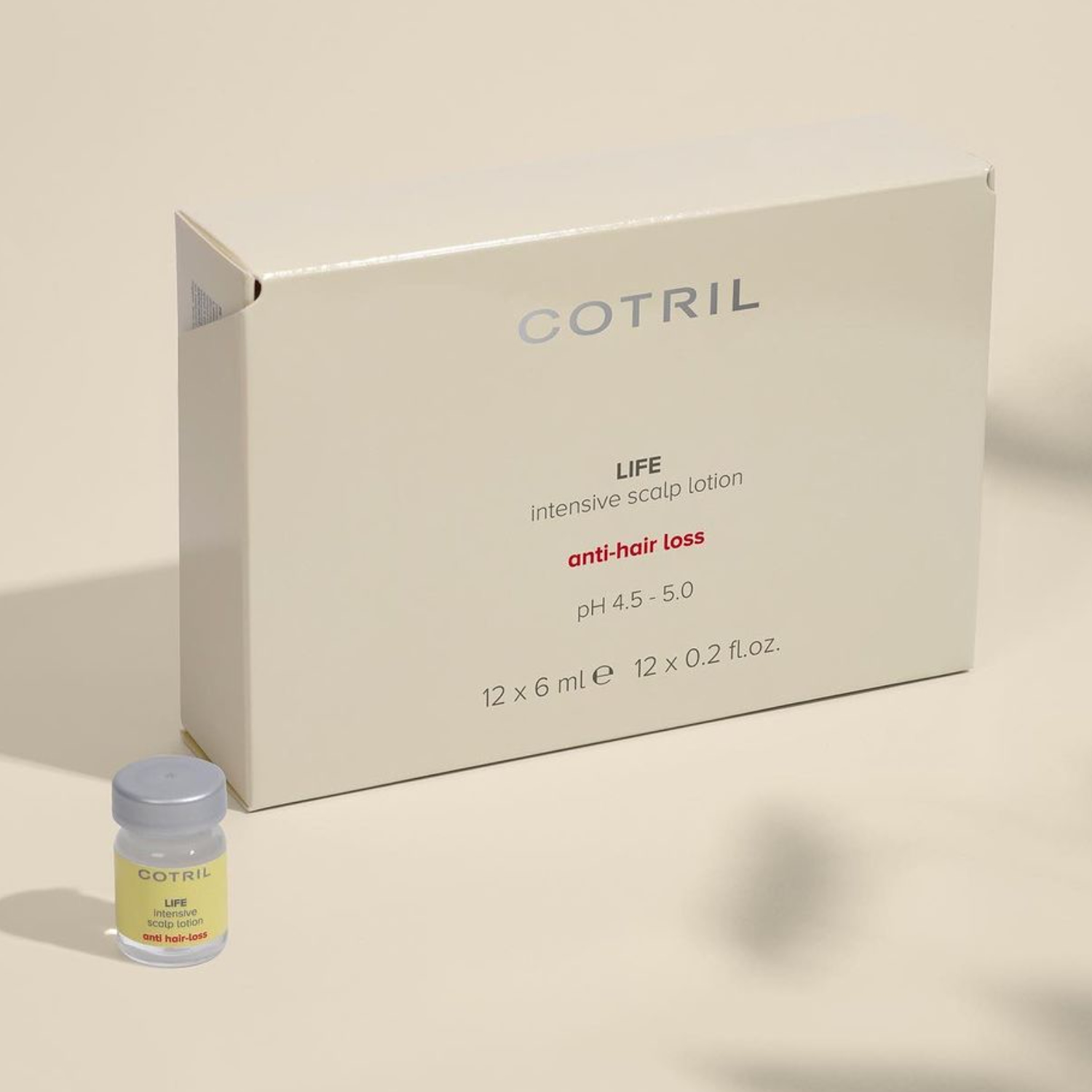 Cotril Life intenzivní ampule proti vypadávání vlasů 12 x 6 ml