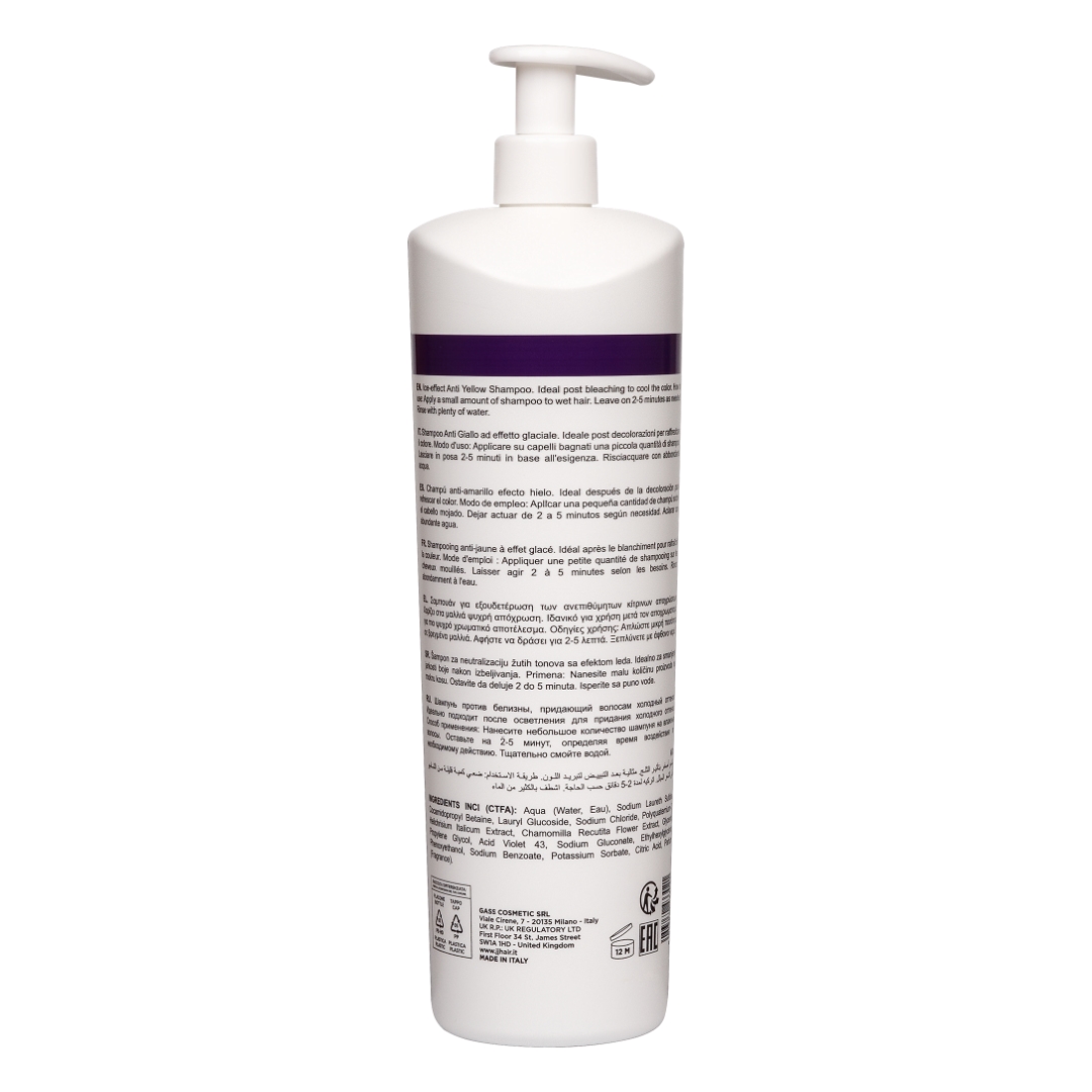 JJ Anti-Yellow šampón pro studenou blond 1000 ml