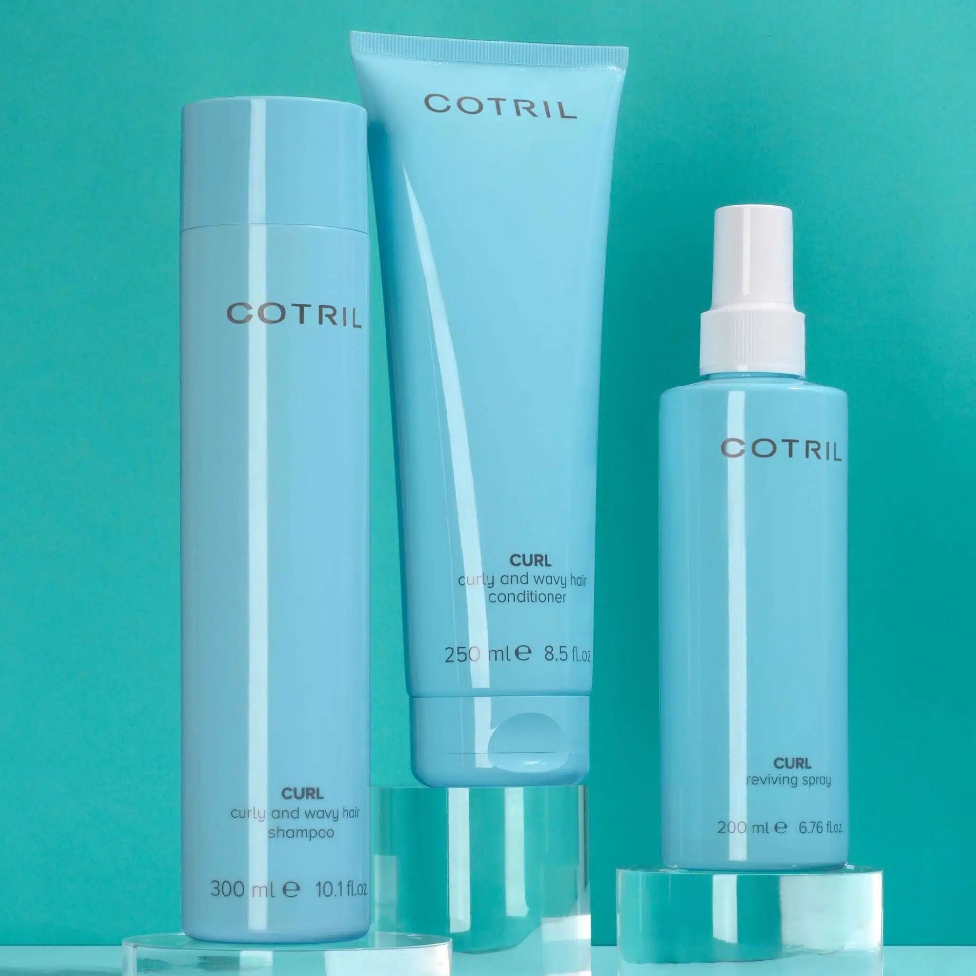 Cotril Curl kosmetická sada pro vlnité vlasy