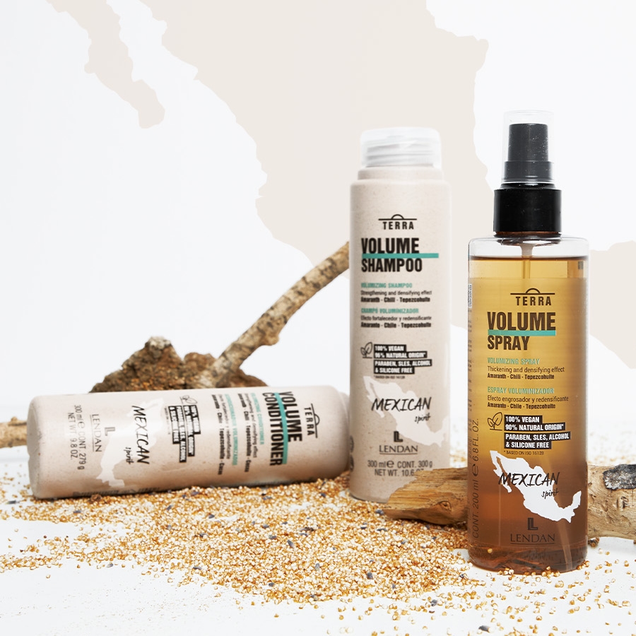 Lendan Terra Volume kosmetická sada pro objem vlasů