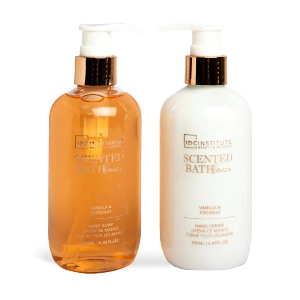 IDC Scented Garden Bronze Dárková sada s vůní vanilky a kokosu