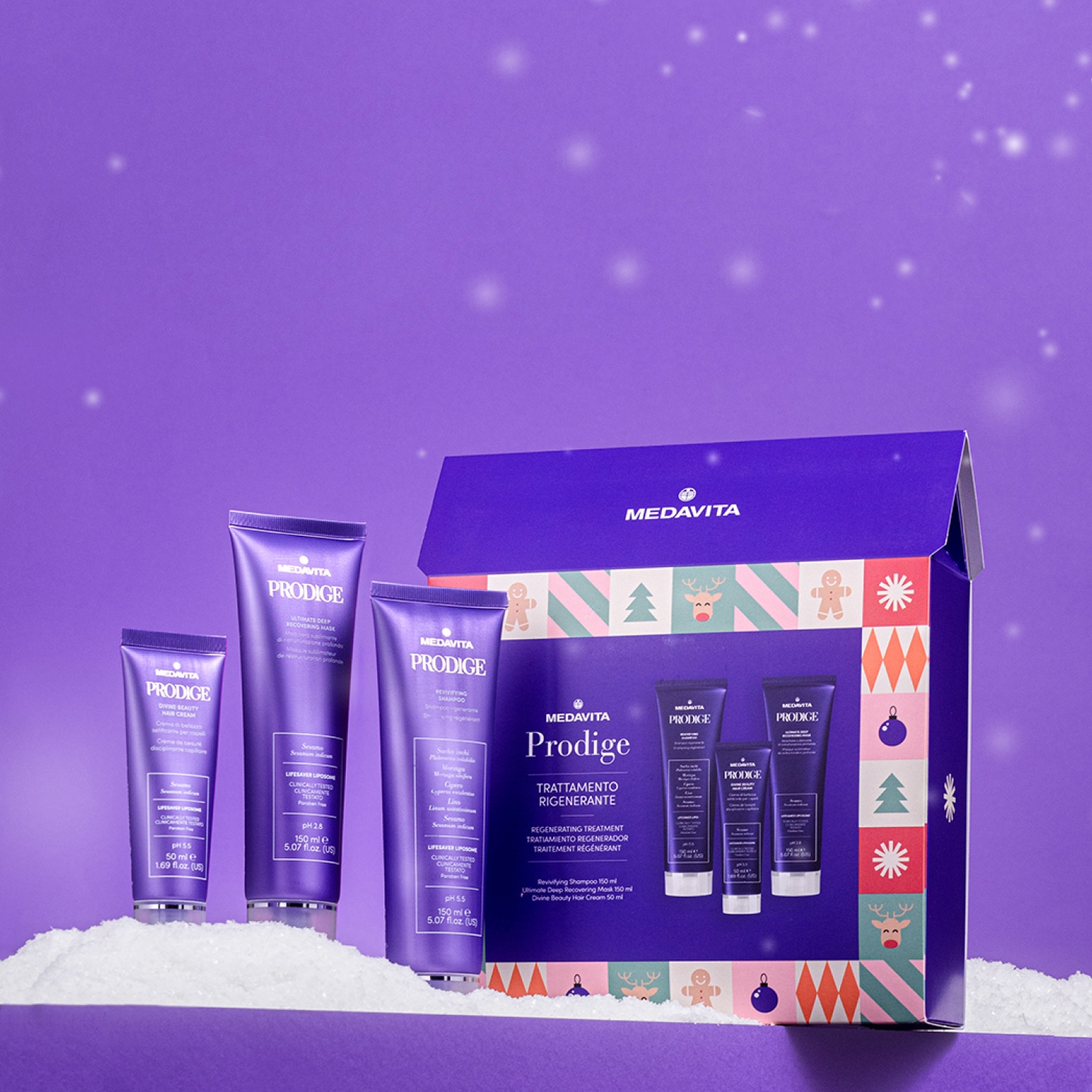 MedaVita Prodige vánoční sada pro kompletní obnovu vlasů