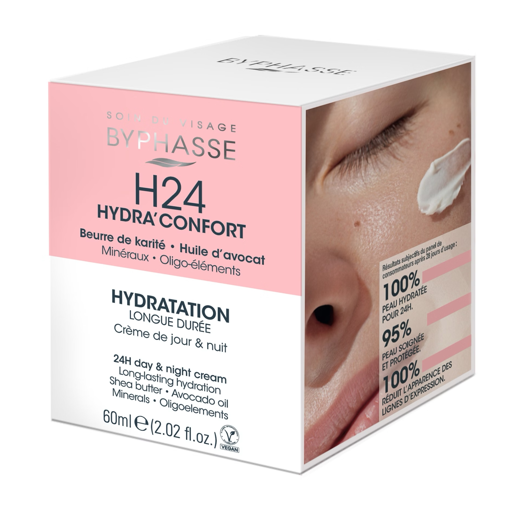 Byphasse H24 Hydra' Confort univerzální pleťový krém 60 ml