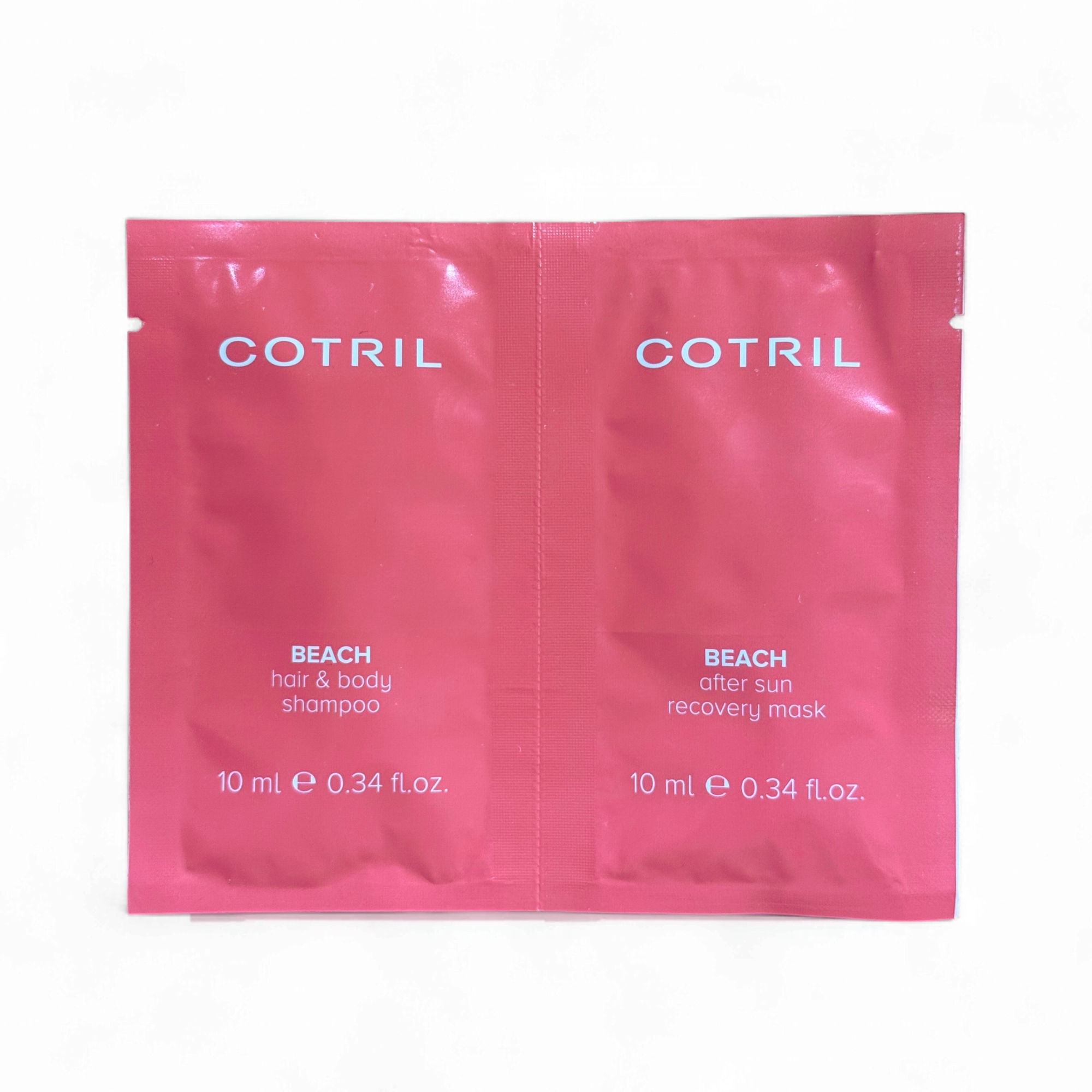 VZOREK Cotril Beach šampon a maska pro letní péči o vlasy 2 x 10 ml