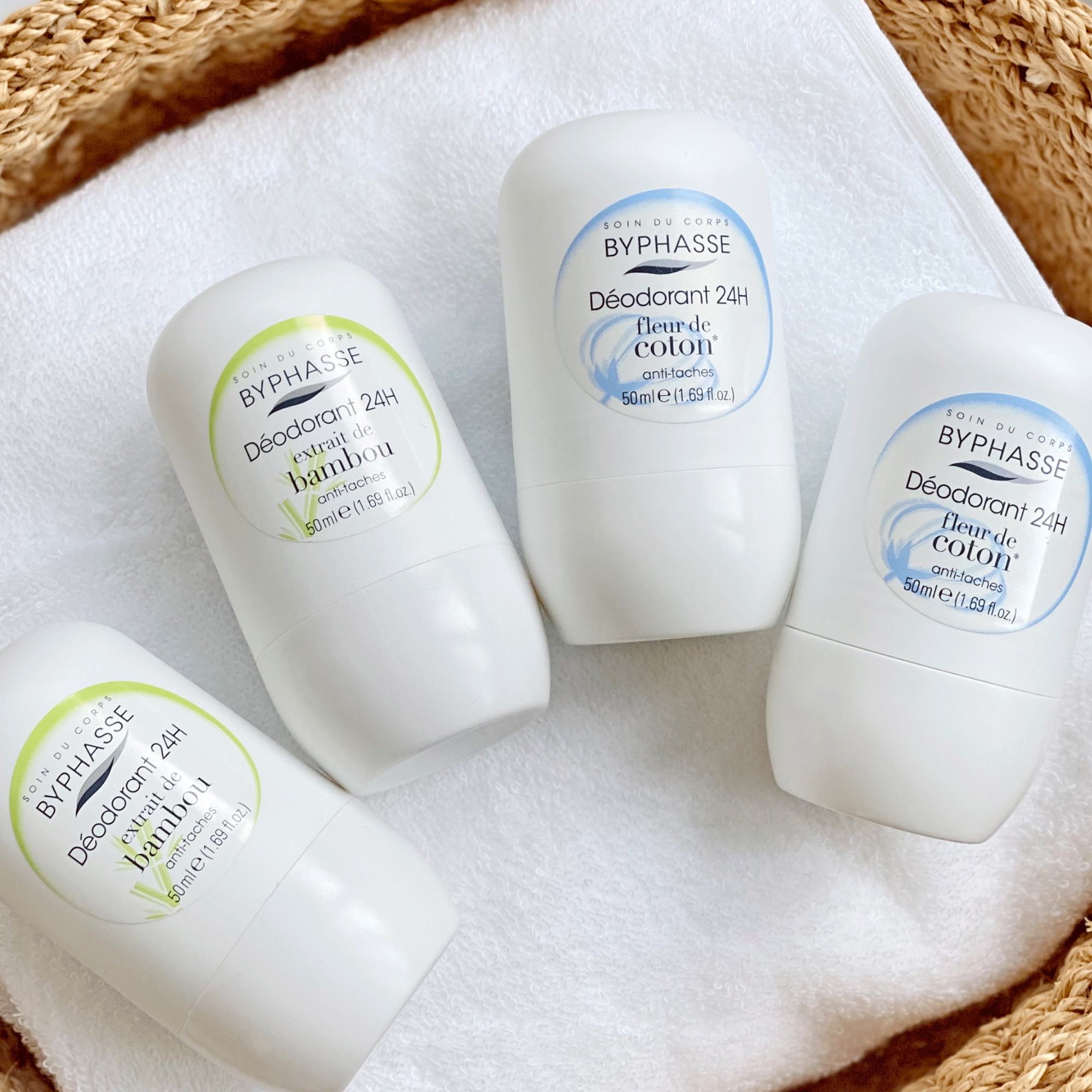 Byphasse Bamboo Extract deodorant roll-on 50 ml