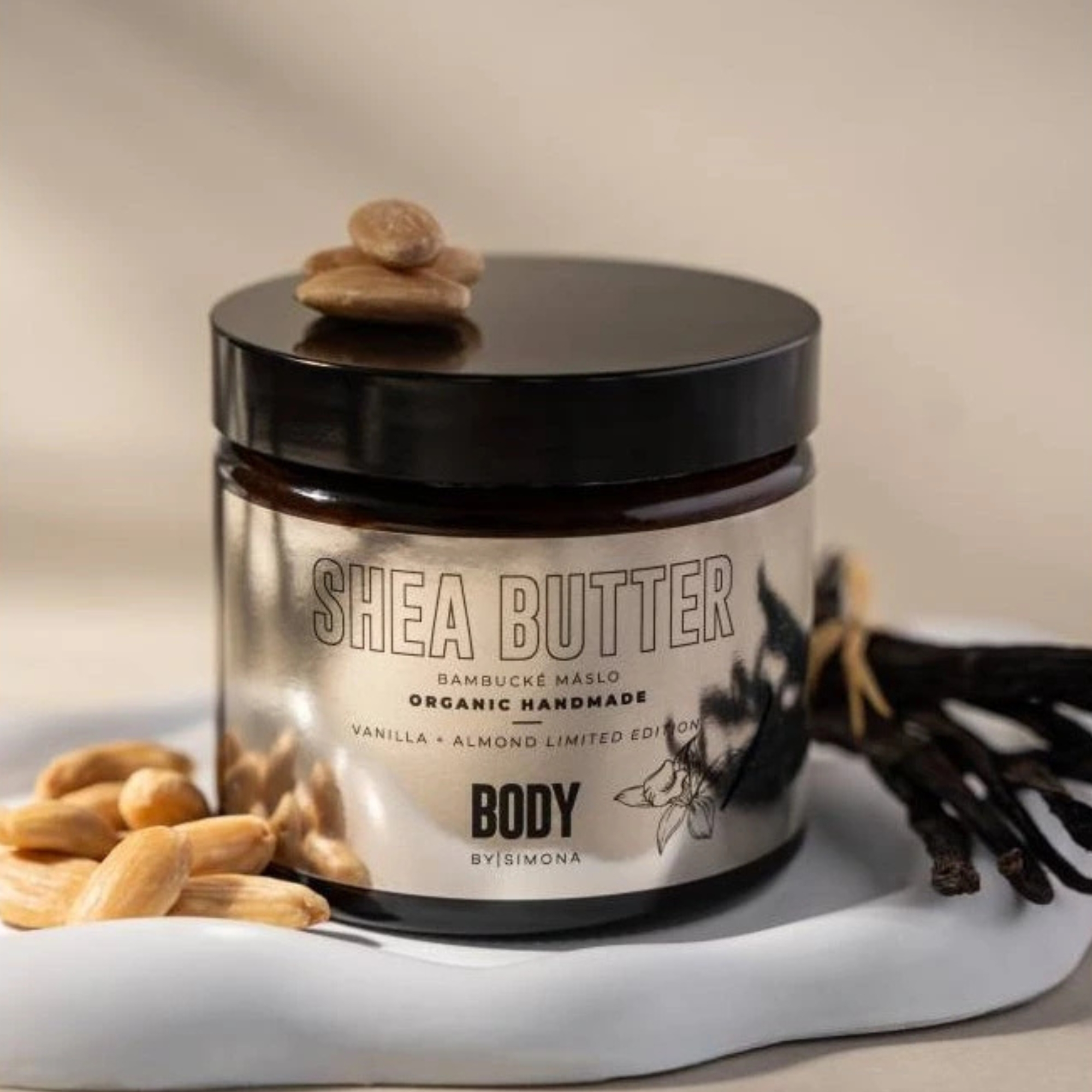 Body by Simona Vanilla & Almond bambucké máslo