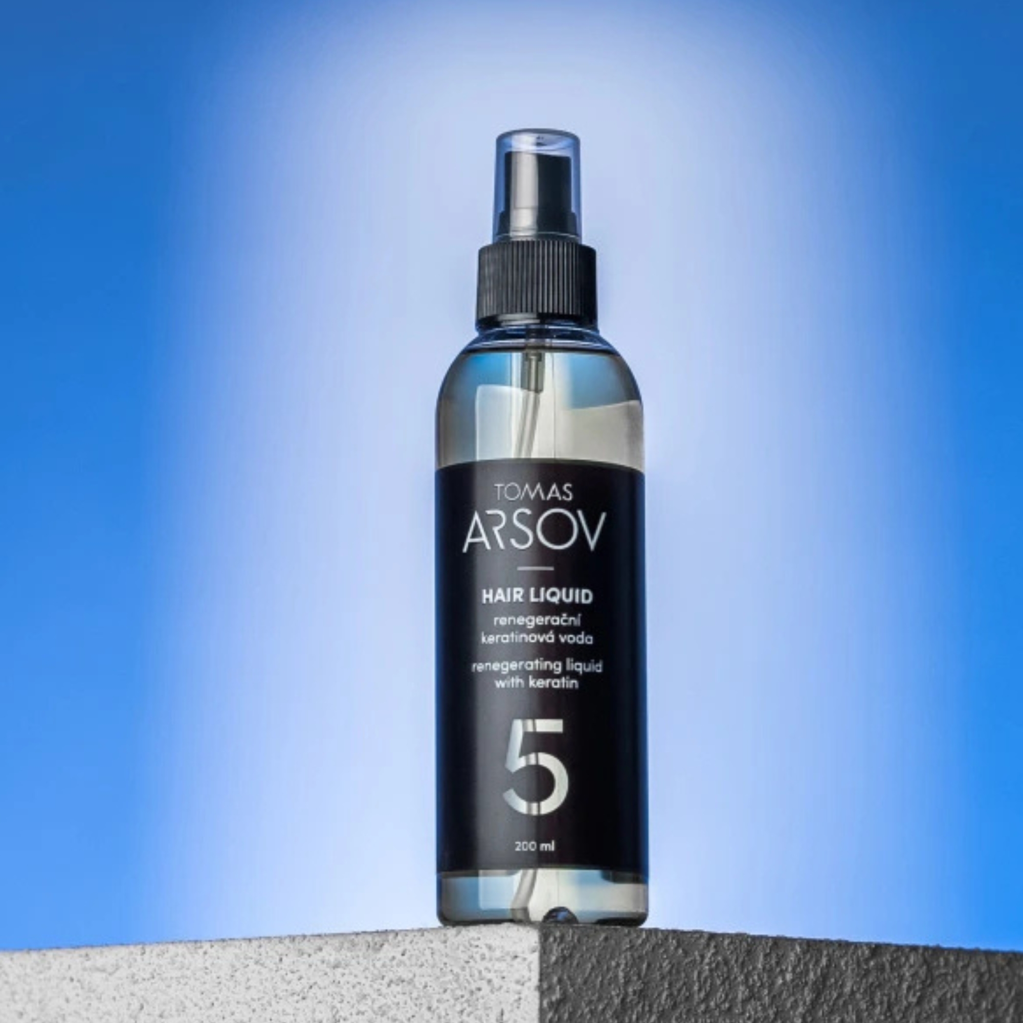 Tomas Arsov HAIR LIQUID keratinová regenerační voda 200 ml