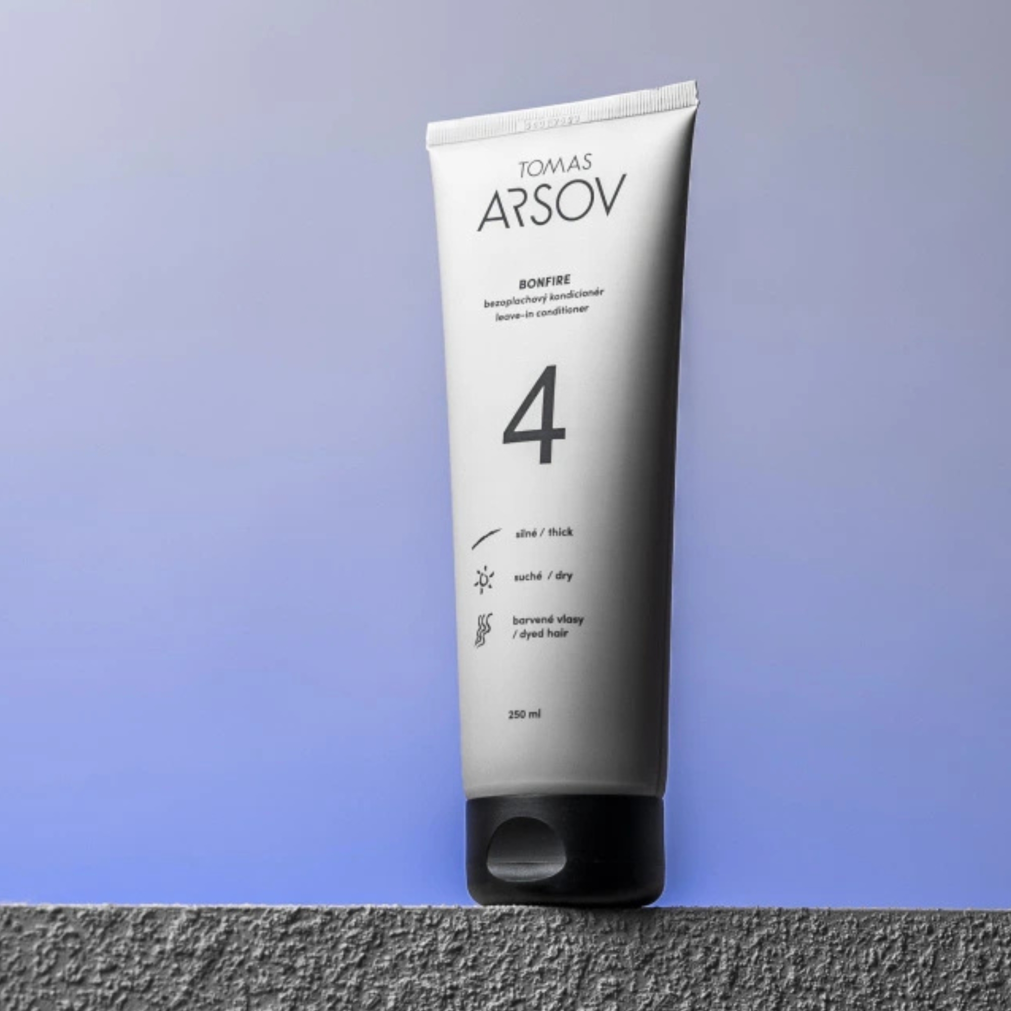 Tomas Arsov BONFIRE bezoplachový kondicionér pro poškozené vlasy 250 ml