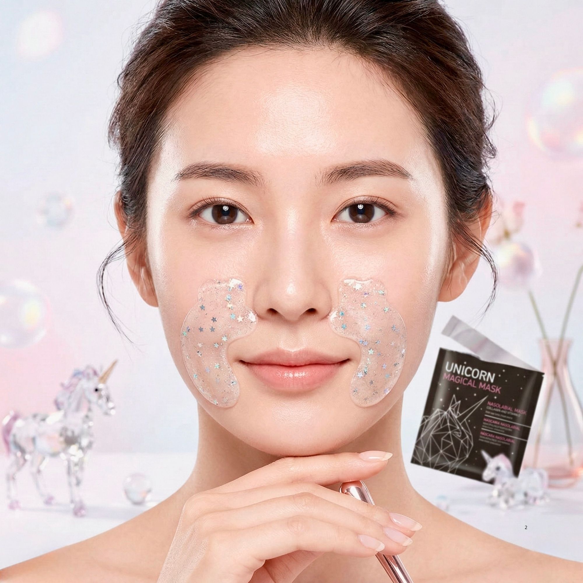 IDC Institute Unicorn maska na nosoretní vrásky 12 g