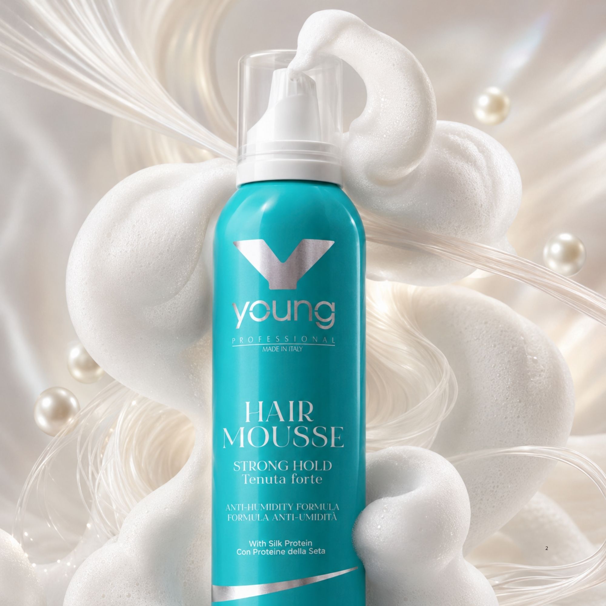 Young Hair Mousse Strong Hold extra silné pěnové tužidlo 300 ml