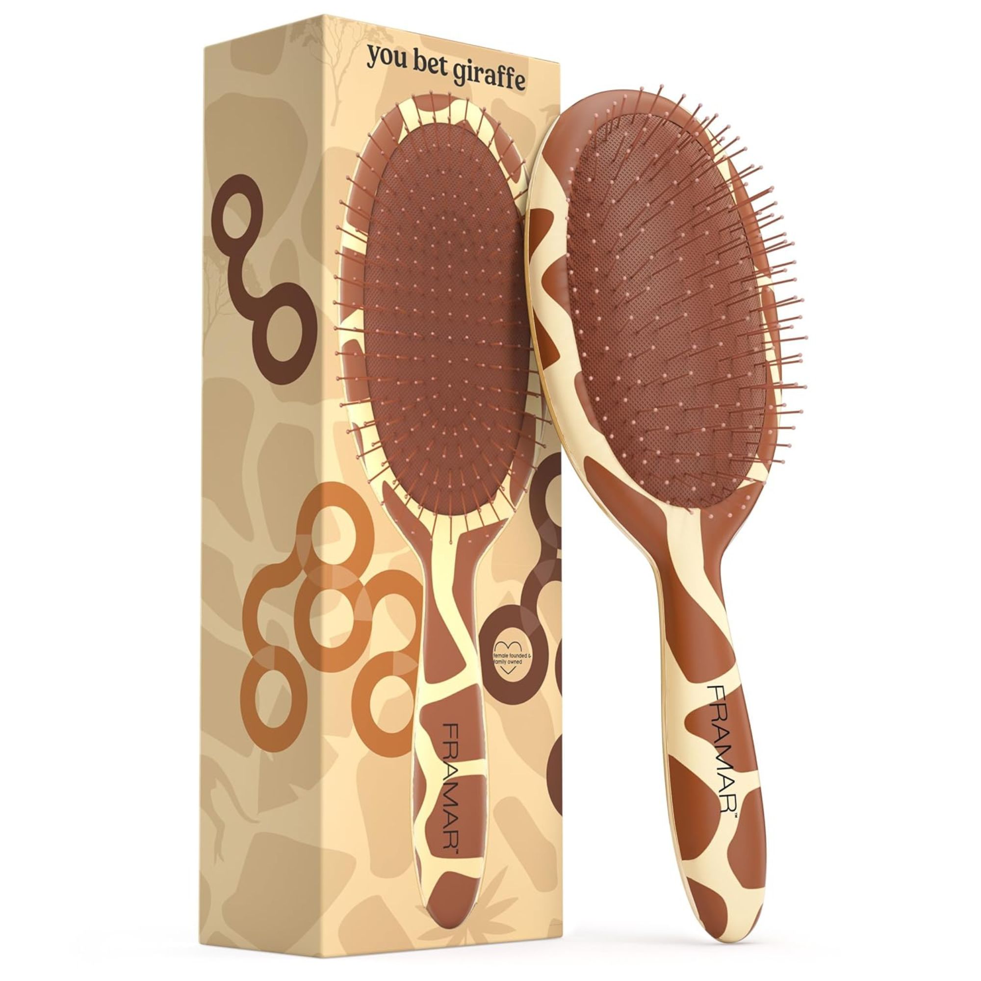 Framar Detangle You Bet Giraffe kartáč na rozčesávání vlasů