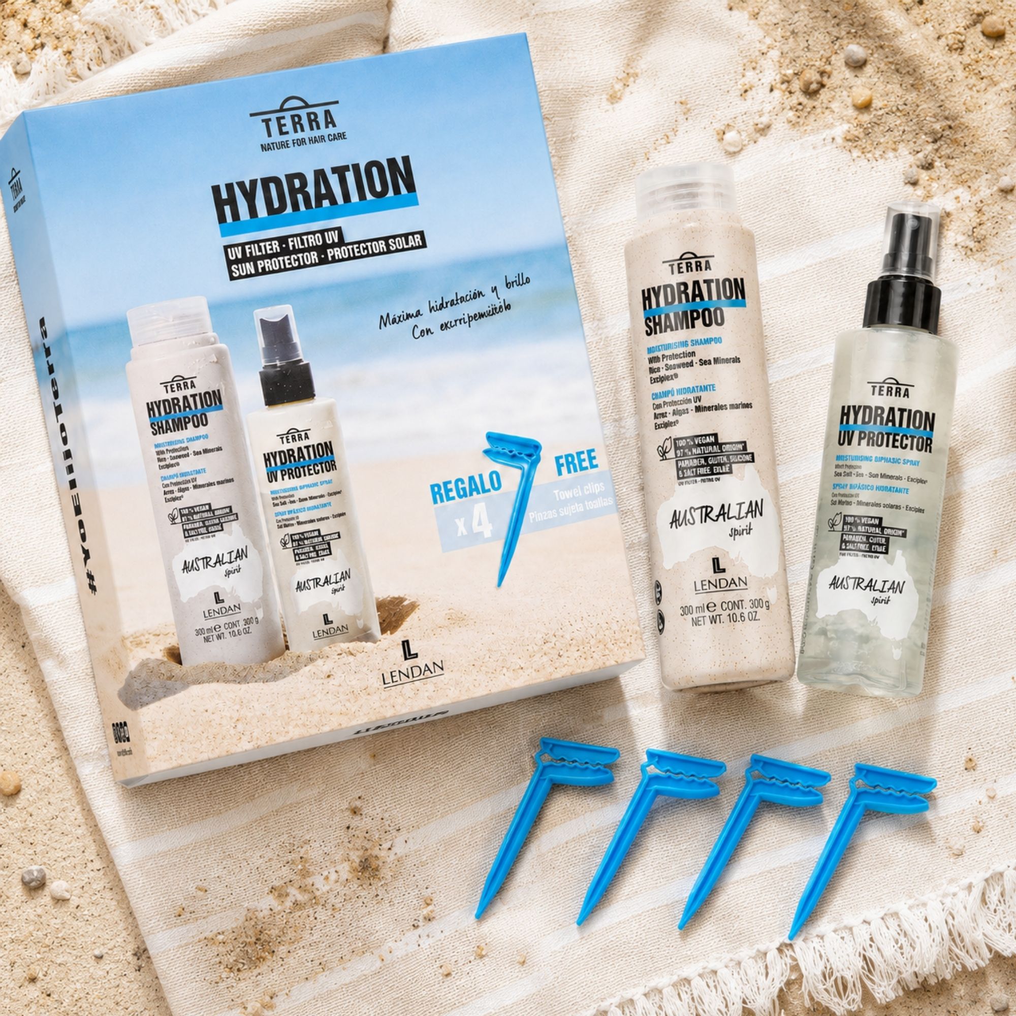 Lendan Terra Hydration kosmetická sada pro hydrataci vlasů
