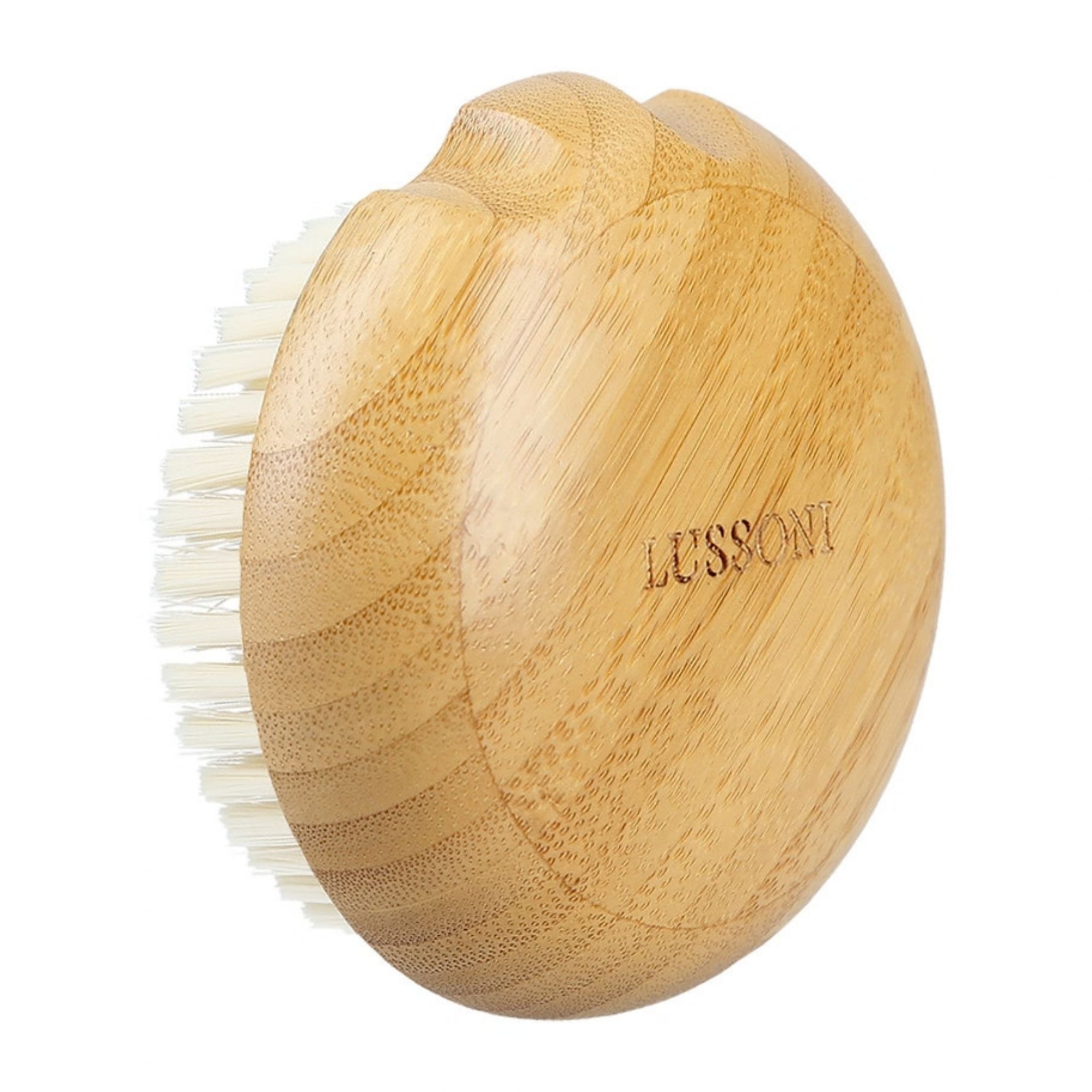 LUSSONI Vegan Body Brush bambusový masážní kartáč na tělo