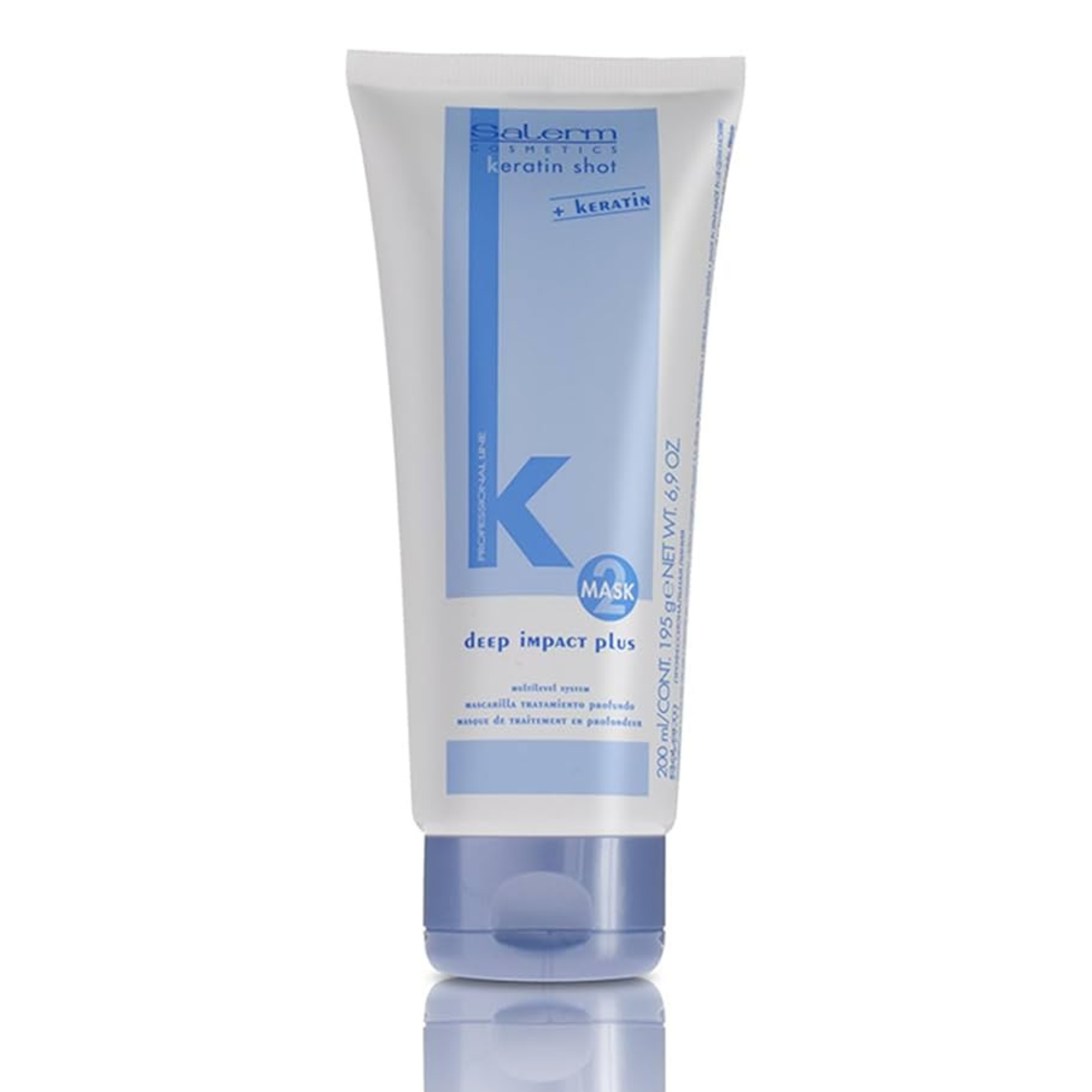 Salerm Keratin Shot Deep Impact Plus maska na vlasy 200 ml