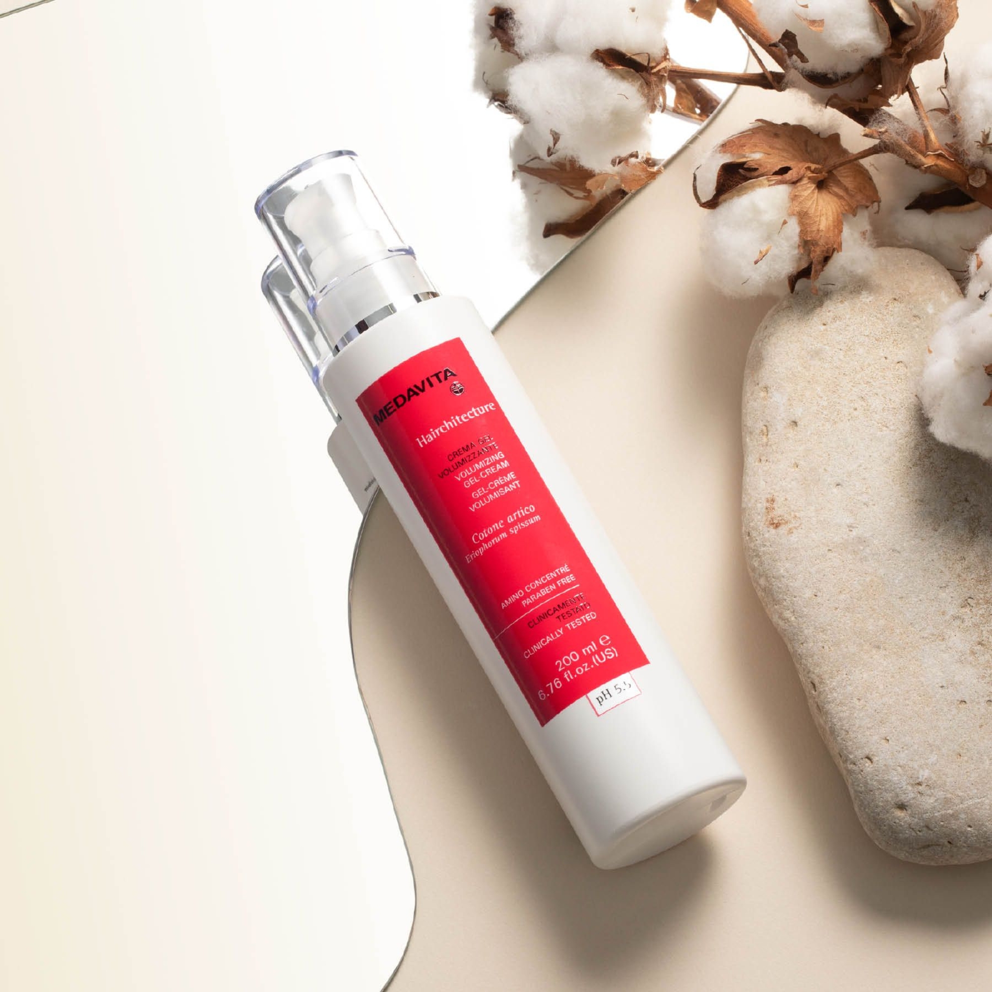 MedaVita Hairchitecture krémový gel pro objem vlasů 200 ml