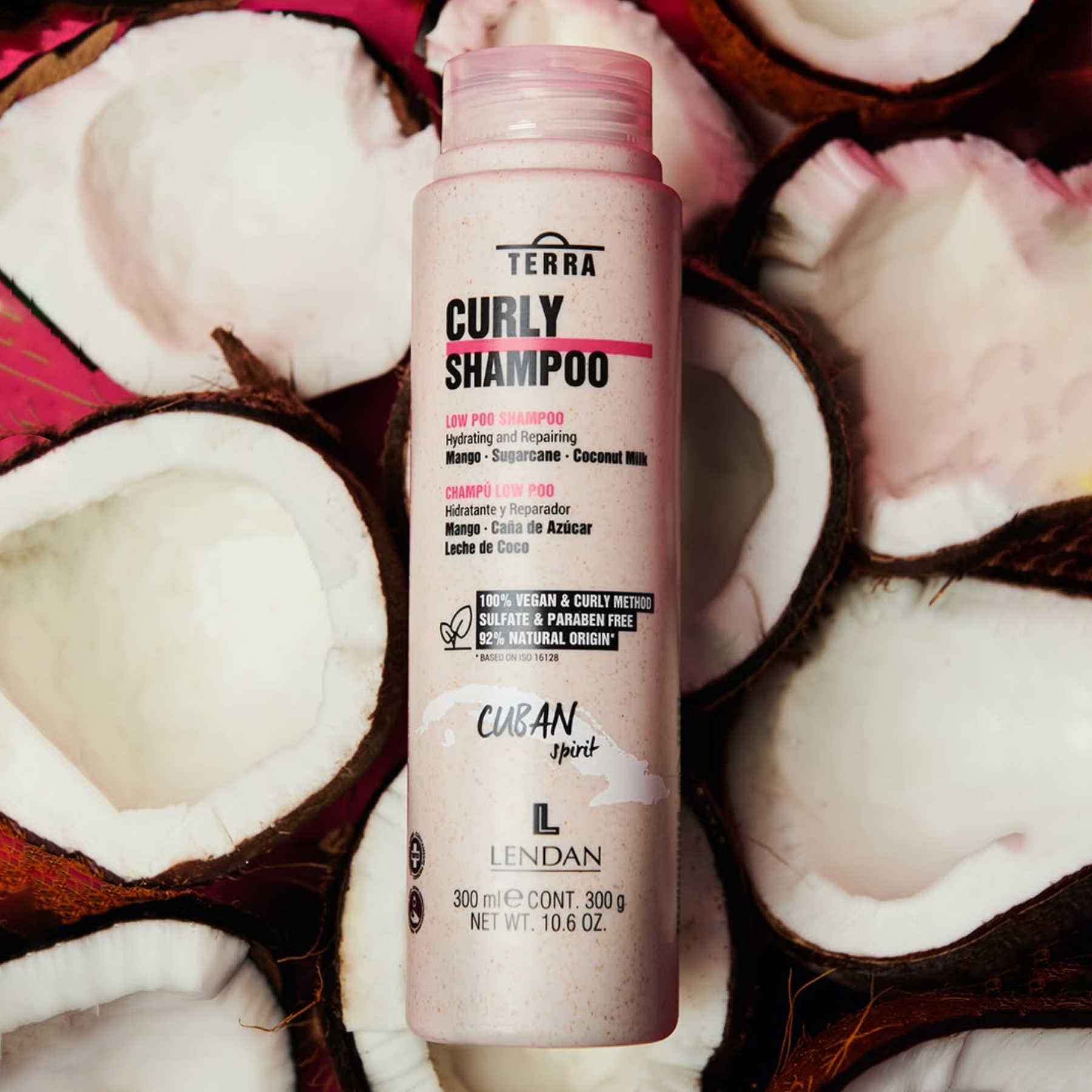 Lendan Terra Curly šampón pro vlnité vlasy 300 ml