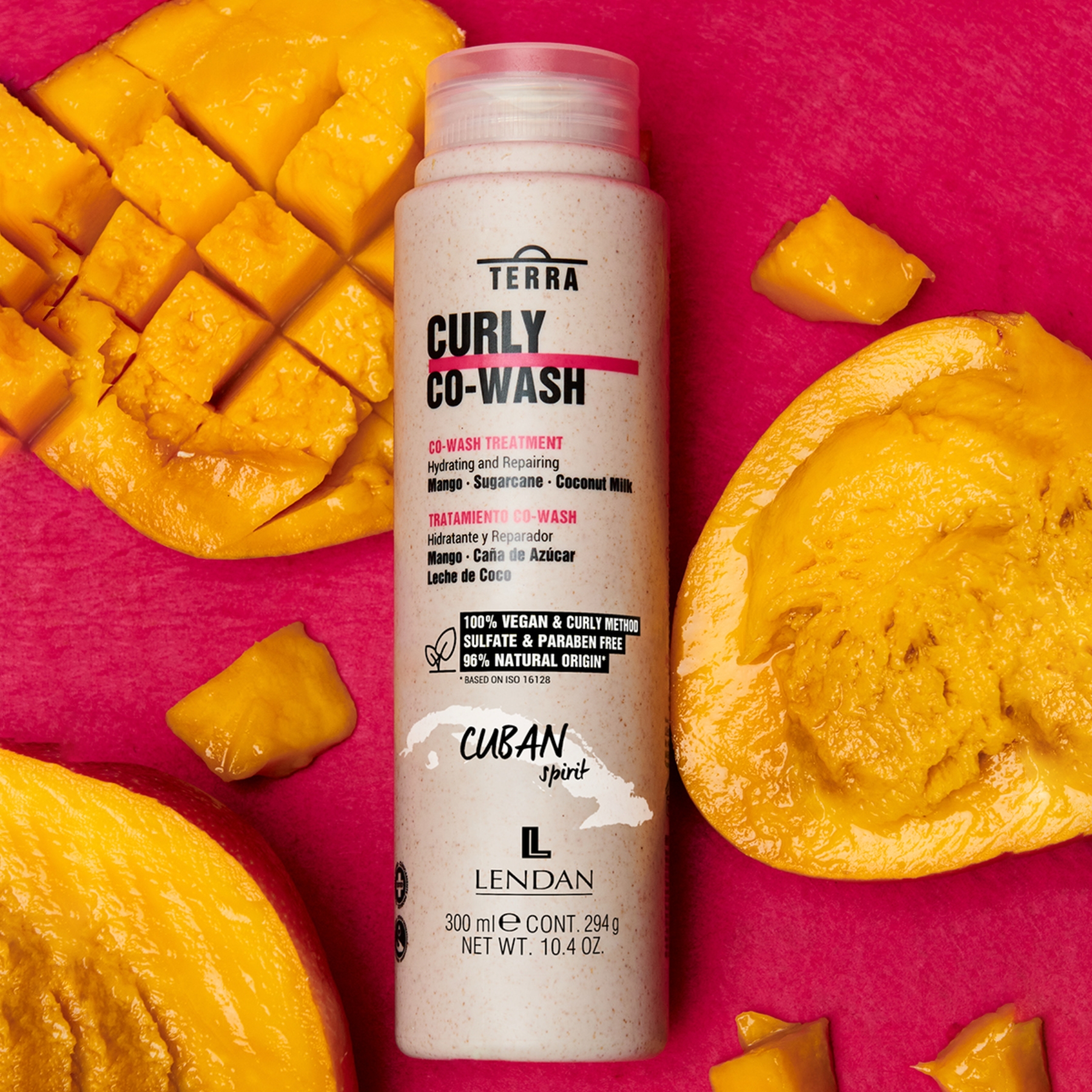 Lendan Terra Curly Co-Wash pro vlnité vlasy 300 ml