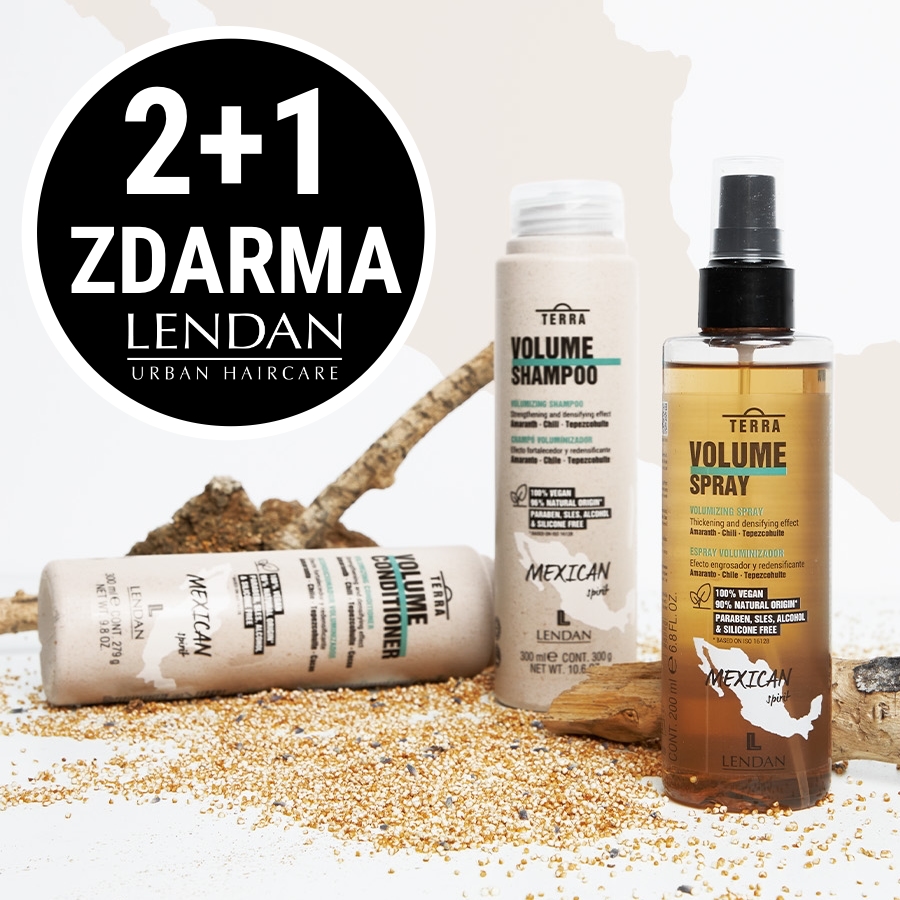 Lendan Terra Volume kosmetická sada pro objem vlasů