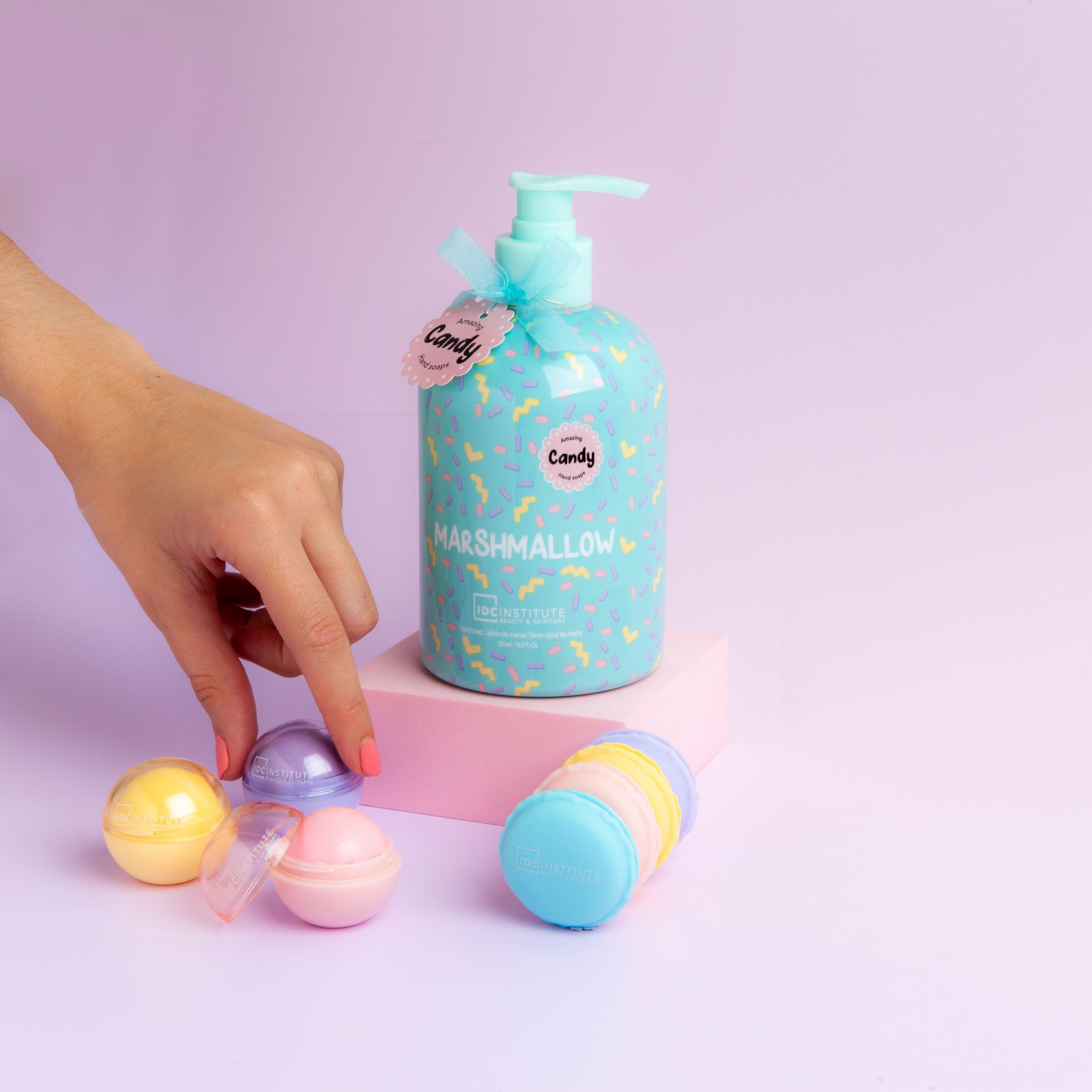 IDC Candy Marshmallow tekuté mýdlo na ruce 500 ml