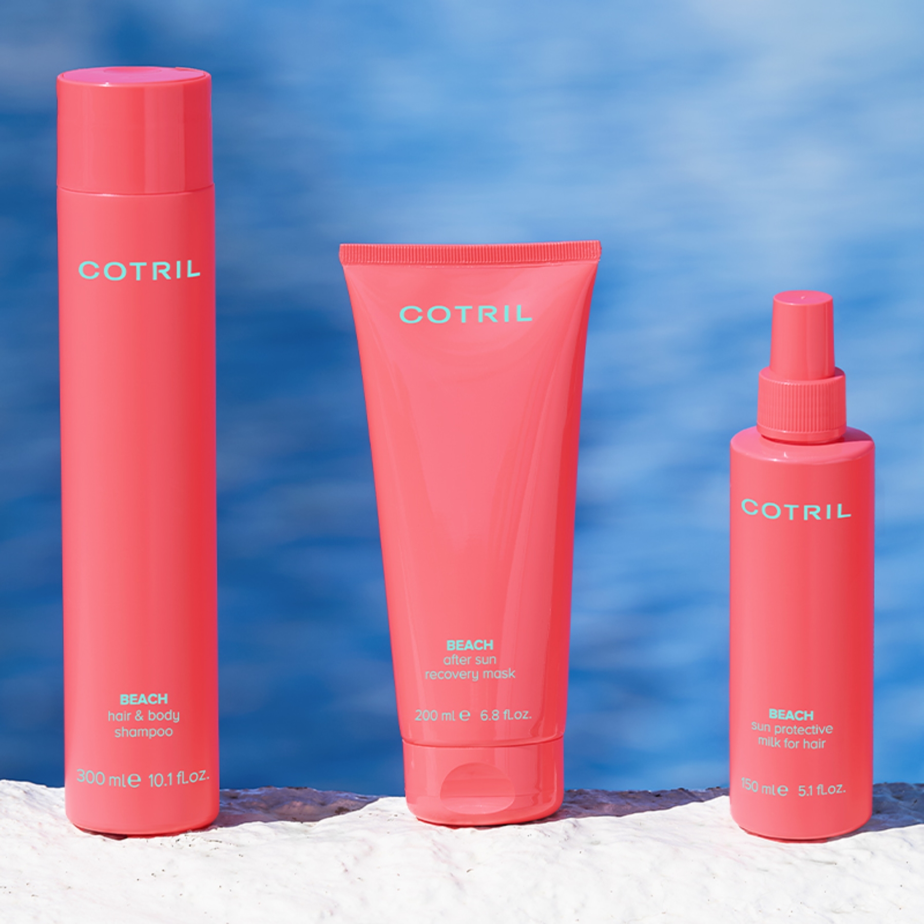 Cotril Beach solární kosmetická sada pro letní péči o vlasy
