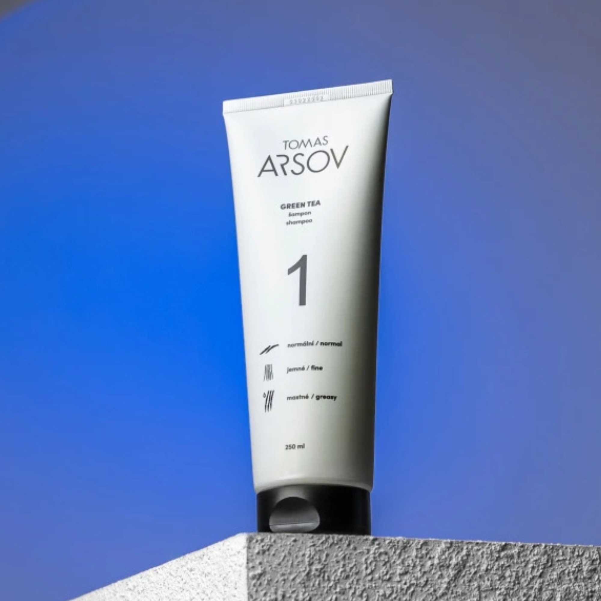 Tomas Arsov GREEN TEA šampon pro jemné a mastné vlasy 50 ml