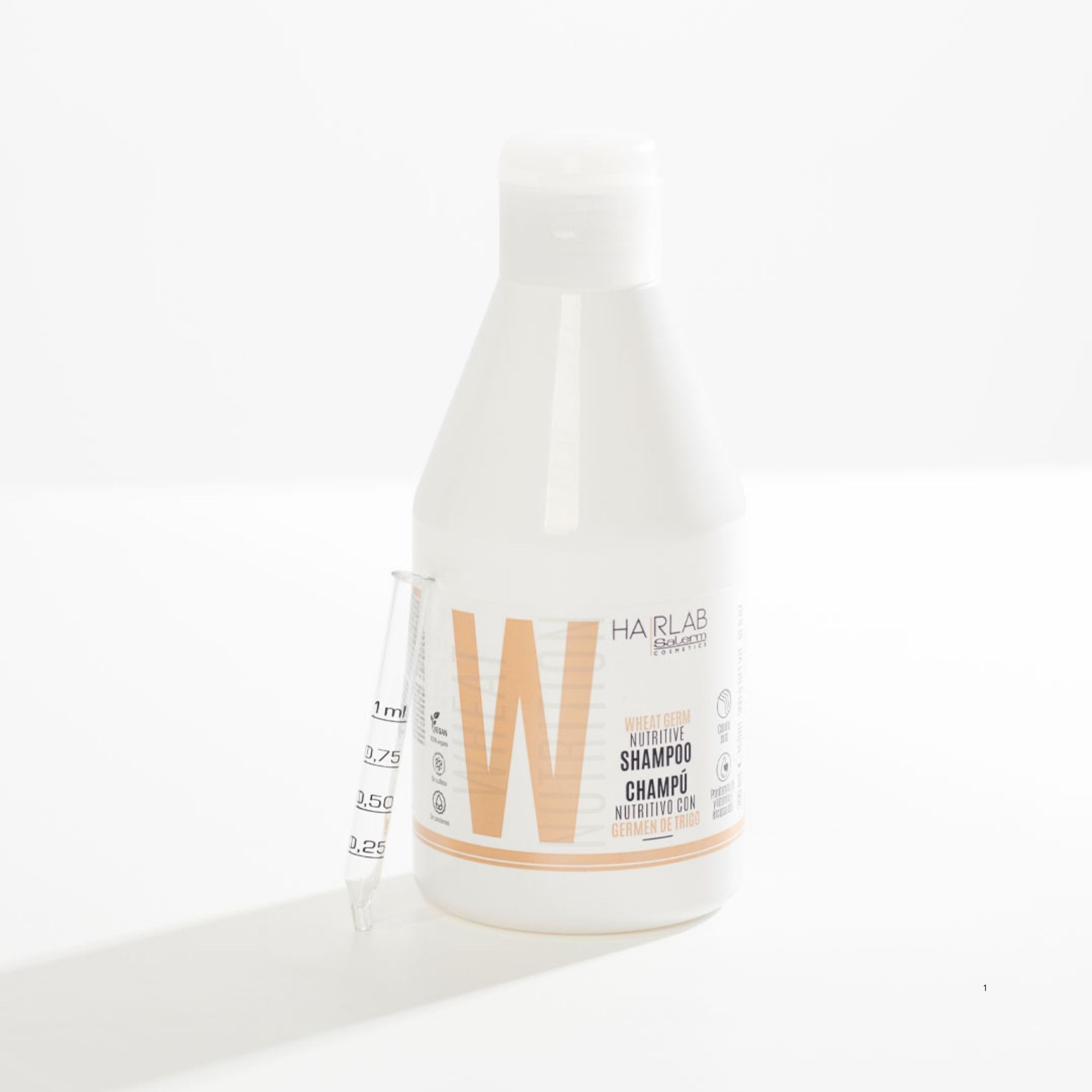 Salerm WHEAT NUTRITION vyživující šampon pro suché vlasy 300 ml