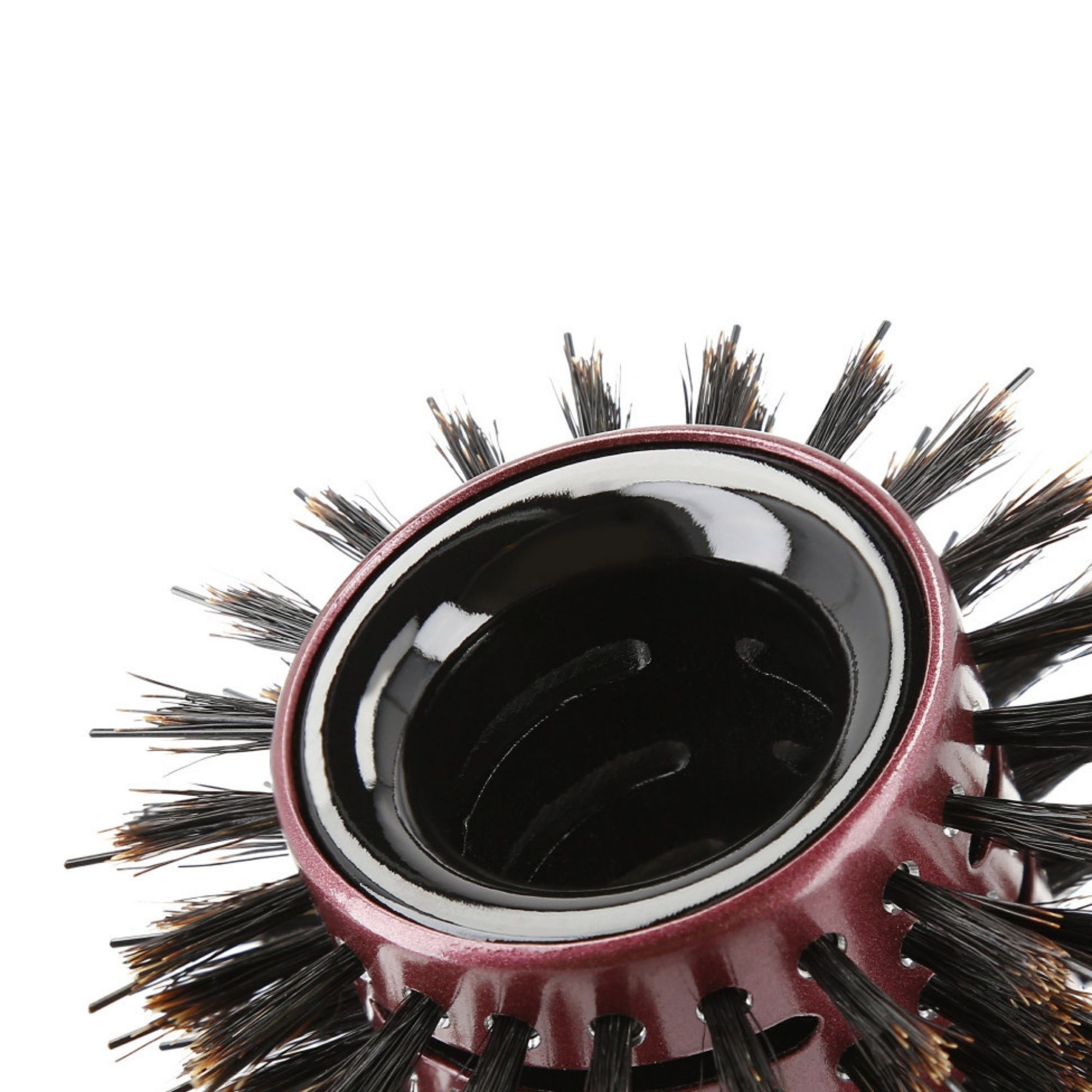 LUSSONI Natural Style kulatý kartáč s kančími štetinami 50 mm