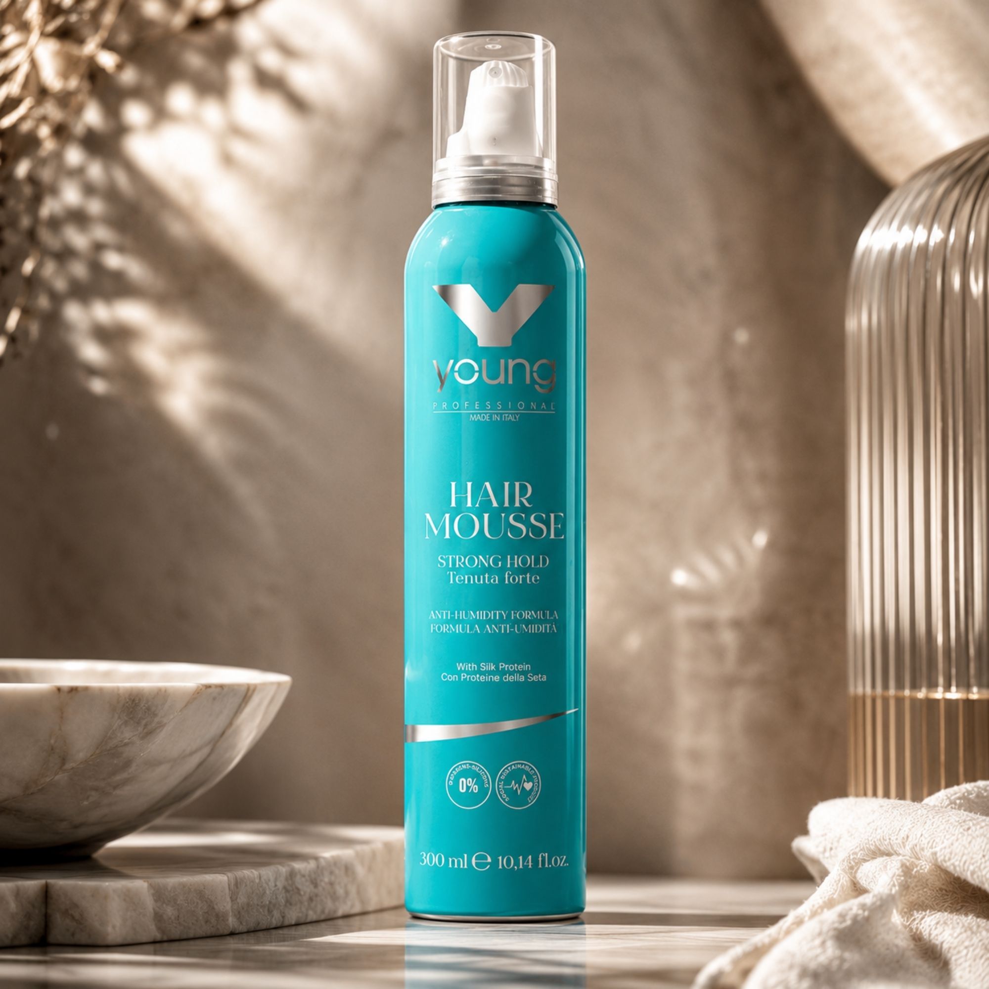 Young Hair Mousse Strong Hold extra silné pěnové tužidlo 300 ml